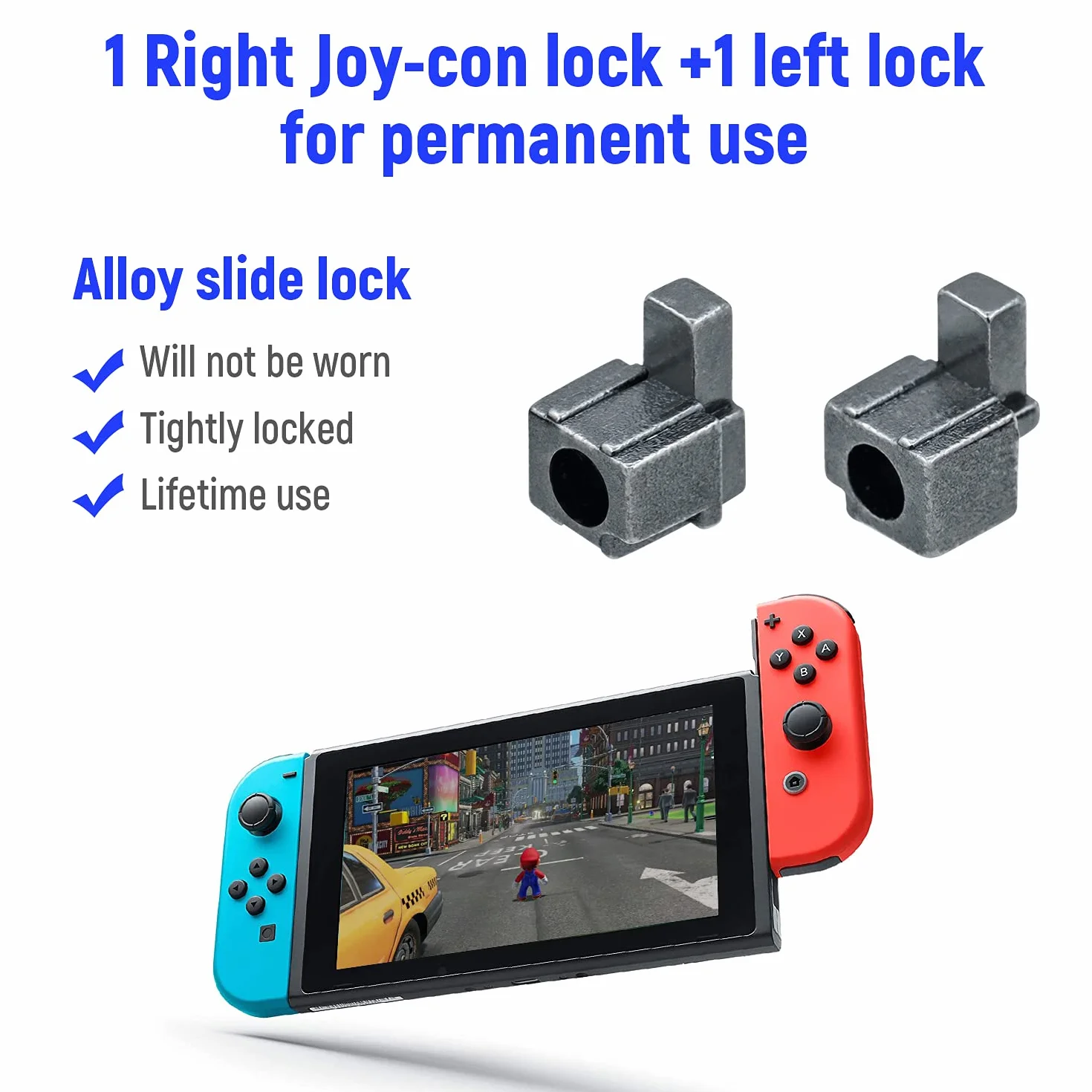Mcbazel 18 w 1 przełącznik NS Joy-Con wymienny zestaw naprawczy z akcesoriami do śrubokrętów, analogowe joysticki 3D lewy prawy przycisk SL/SR synchronizacja zestawu kabli elastycznych