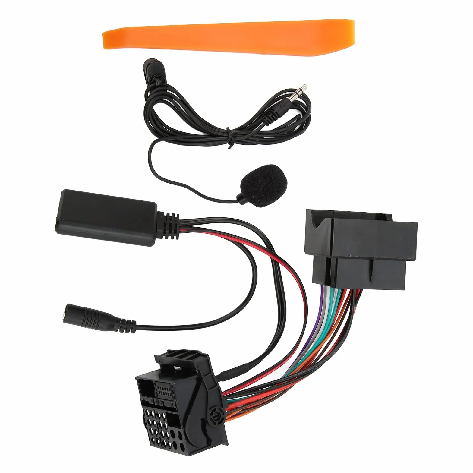 Akozon Bluetooth 5.0 Adapter z 12-pinowym zamiennikiem do Cd30 Mp3 Cdc40 Cd70 i Dvd90