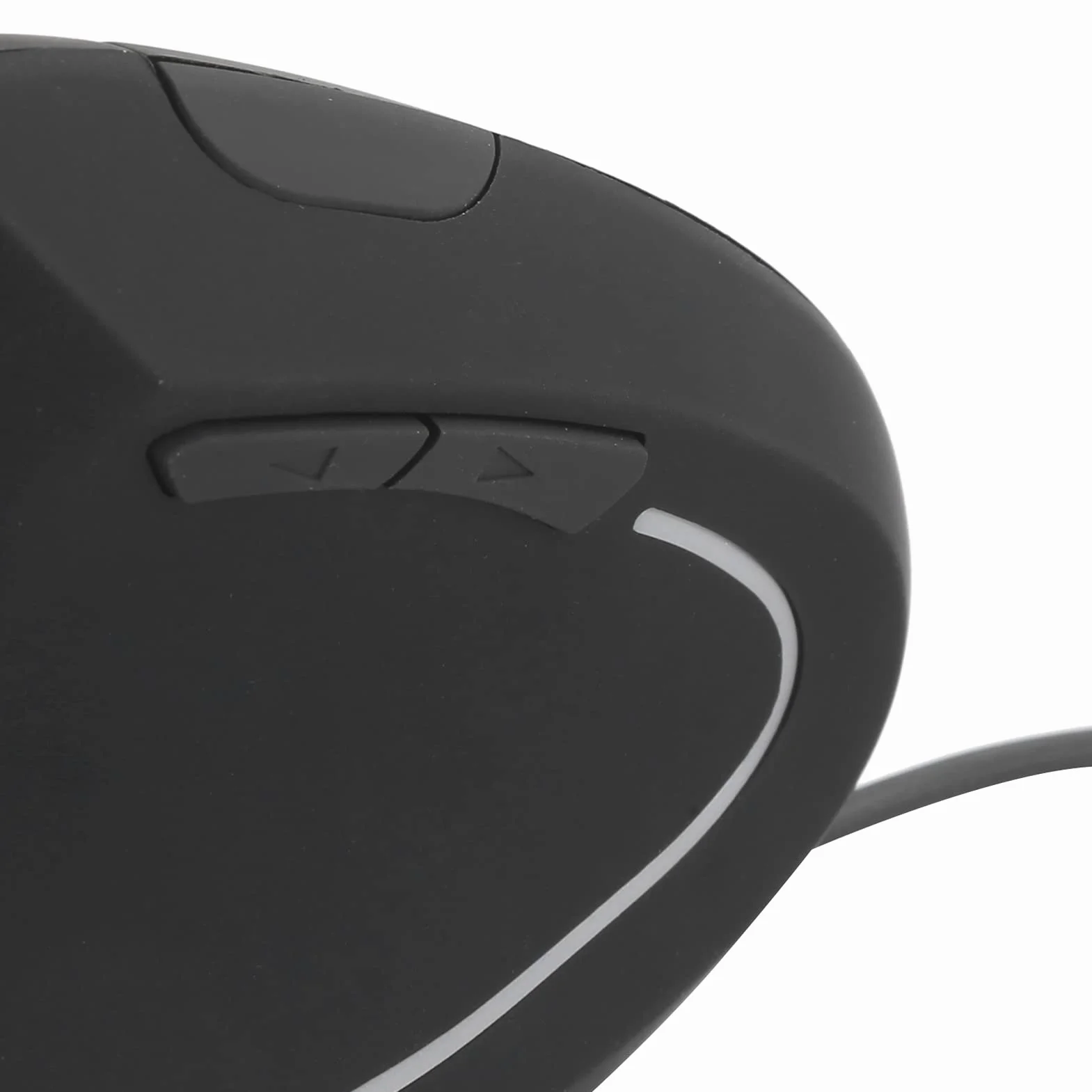 Mysz Leworęczna, Przewodowa Mysz Leworęczna Pionowa Ergonomiczna 800/1200 / 1600DPI Optyczna Czułość USB i Cichy Klik Myszy Komputerowe do Gier Biurowych dla 8/10(Przewodowy)