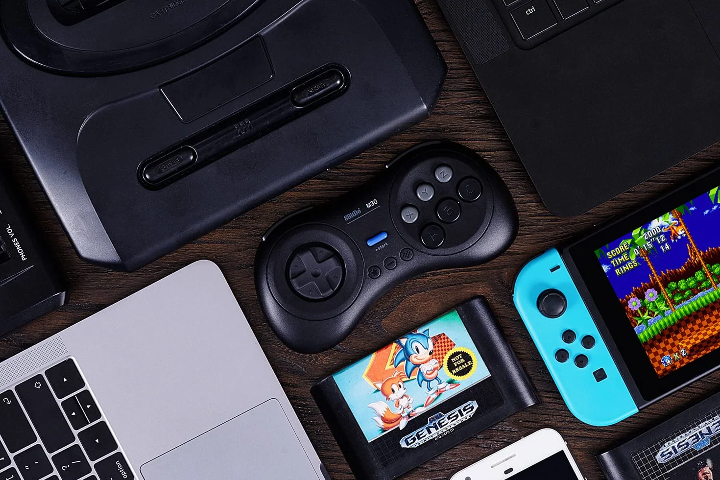 8BitDo M30 Bluetooth Wireless Gamepad"