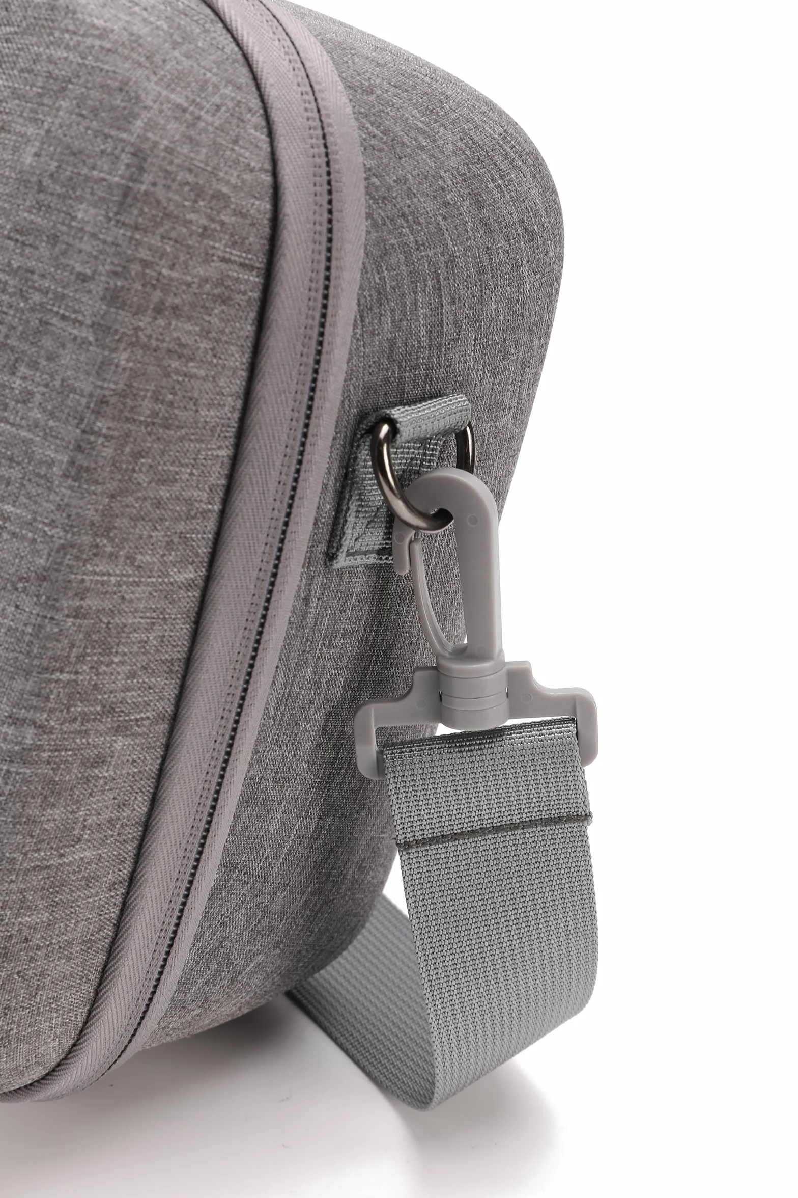 Twardy futerał na akcesoria Pico 4 Ultra, torba do przechowywania, torba podróżna, torba na ramię na zestaw słuchawkowy VR, kontroler i inne akcesoria, 31 x 21 x 13,5 cm (szara)