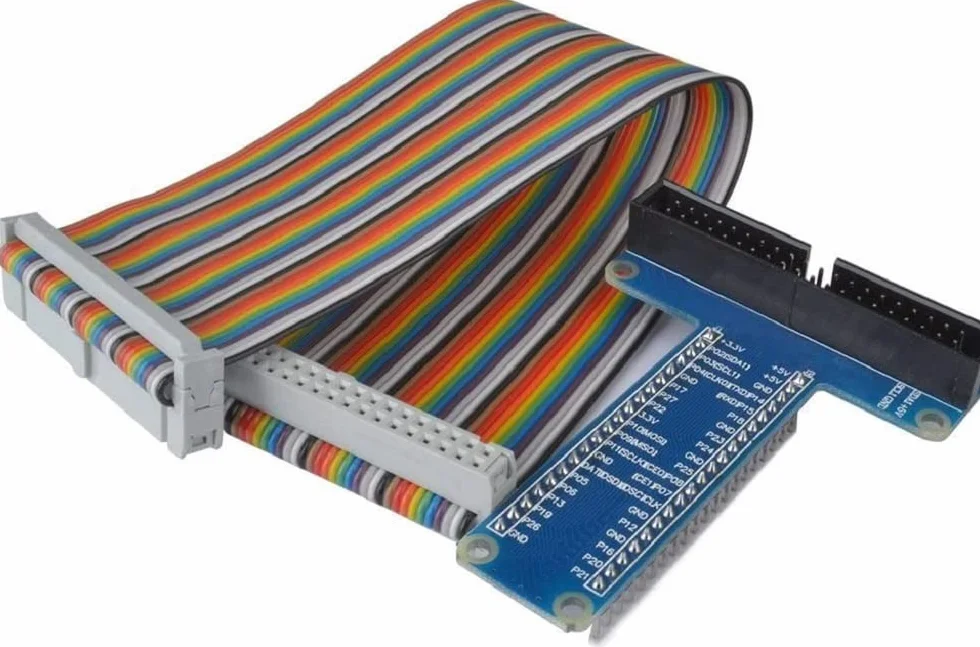 RPi GPIO Breakout płyta rozszerzająca + kabel wstążkowy do Raspberry Pi 3 2