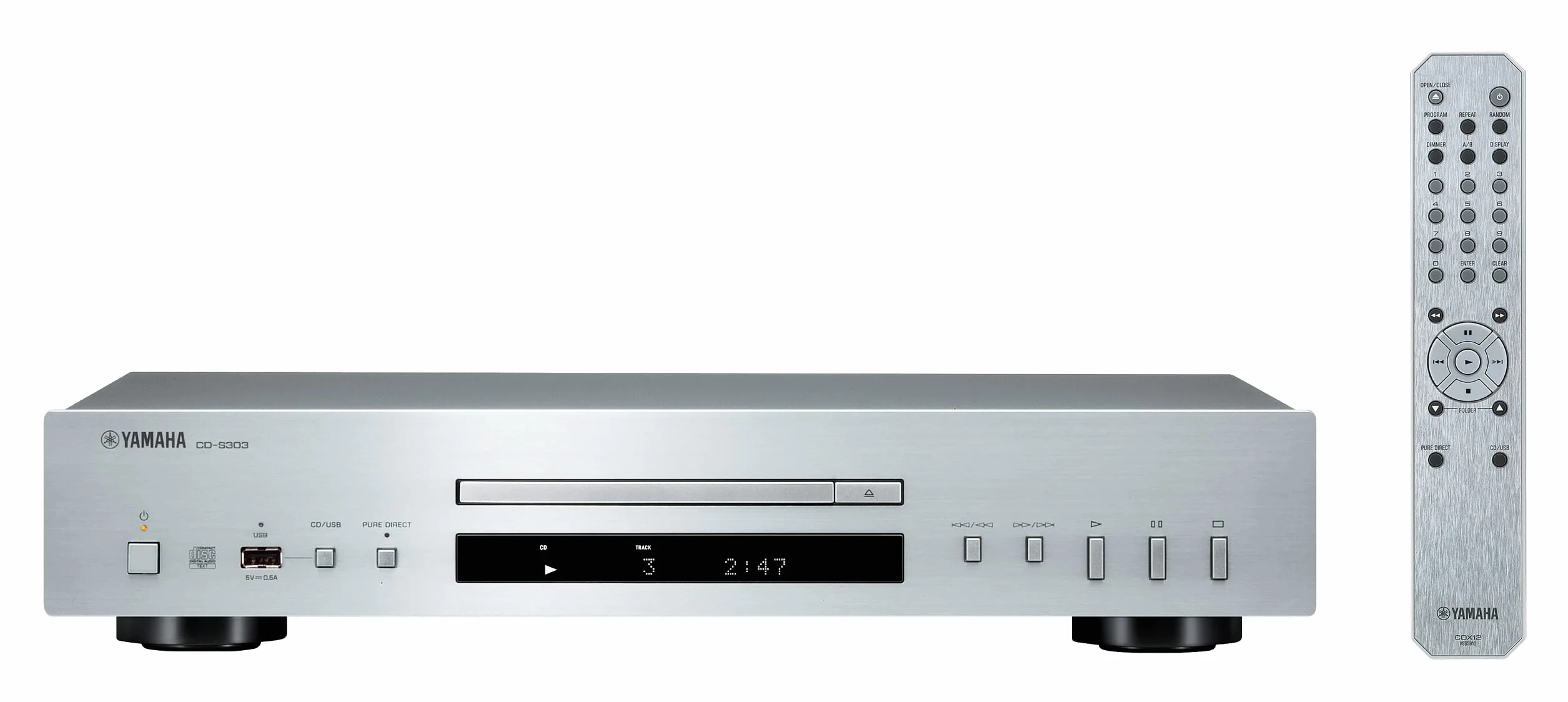 Yamaha Elektronik Europa CD-S303 srebrny
