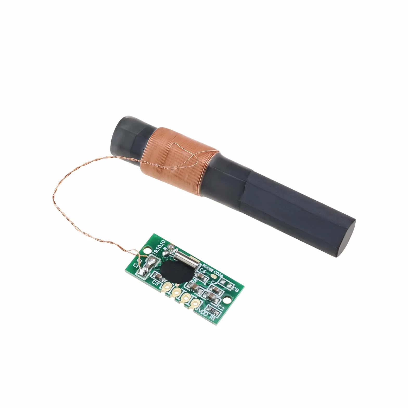 SG Store Odbiornik DCF moduł pojedynczej częstotliwości DCF77.5KHZ moduł odbiornika sygnału odbioru radiowego czasu radio zegar antena radiowa DCF-1060N-03A