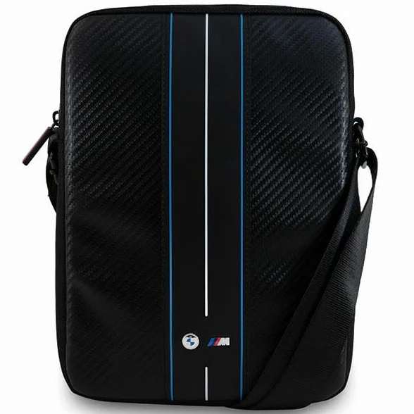 CG MOBILE BMW torba BMTB10COMSCAKL 10" czarna Carbon Blue Stripes, czarny