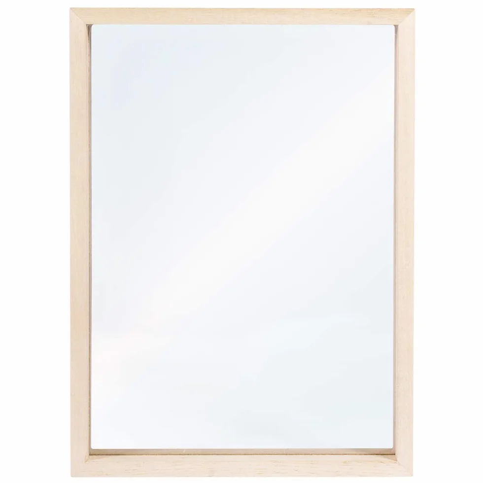 Rayher drewniana ramka na zdjęcia 16 x 22 x 3,5 cm lite drewno podwójna szyba akrylowa FSC