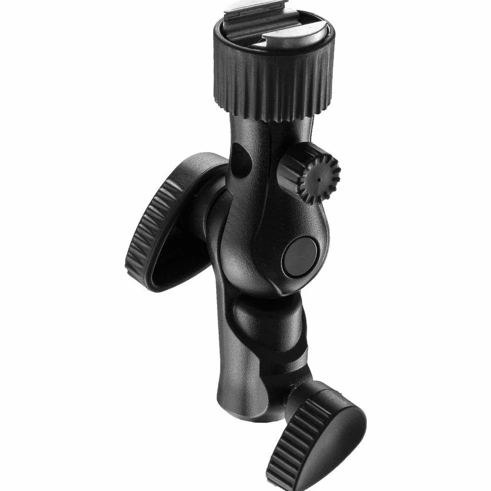 Manfrotto zimne buty przechylona głowa czarna