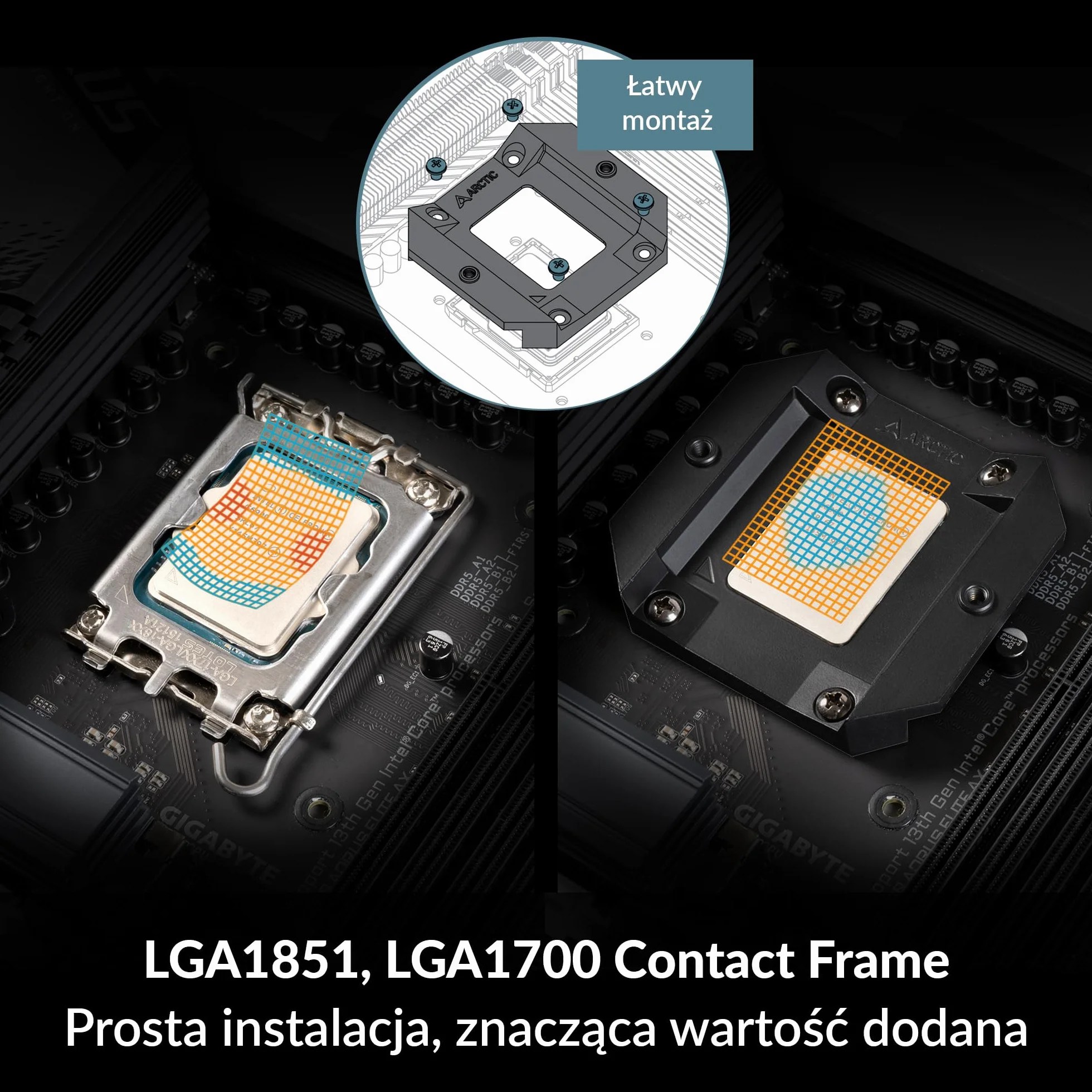 ARCTIC Liquid Freezer III 360 - Chłodzenie wodne PC, All-in-One CPU AIO Water Cooler, kompatybilny z Intel i AMD, wydajna pompa sterowana PWM