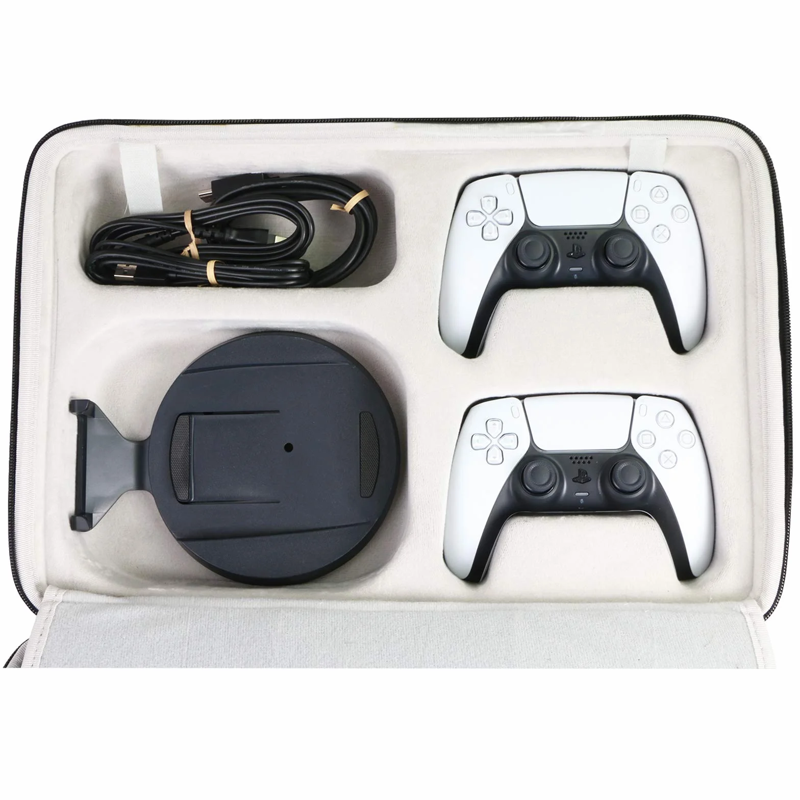 Khanka Twarde etui podróżne do konsoli Sony PlayStation PS 5 PS5. (tylko etui, ) (czarne)