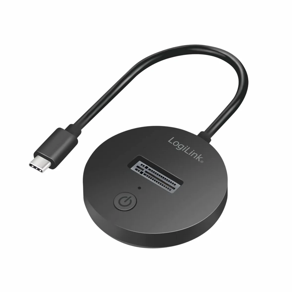 LogiLink USB 3.2 (Gen 2) przenośny port Quickport do dysków SSD M.2 NVMe (PCIe) lub SATA (NGFF)