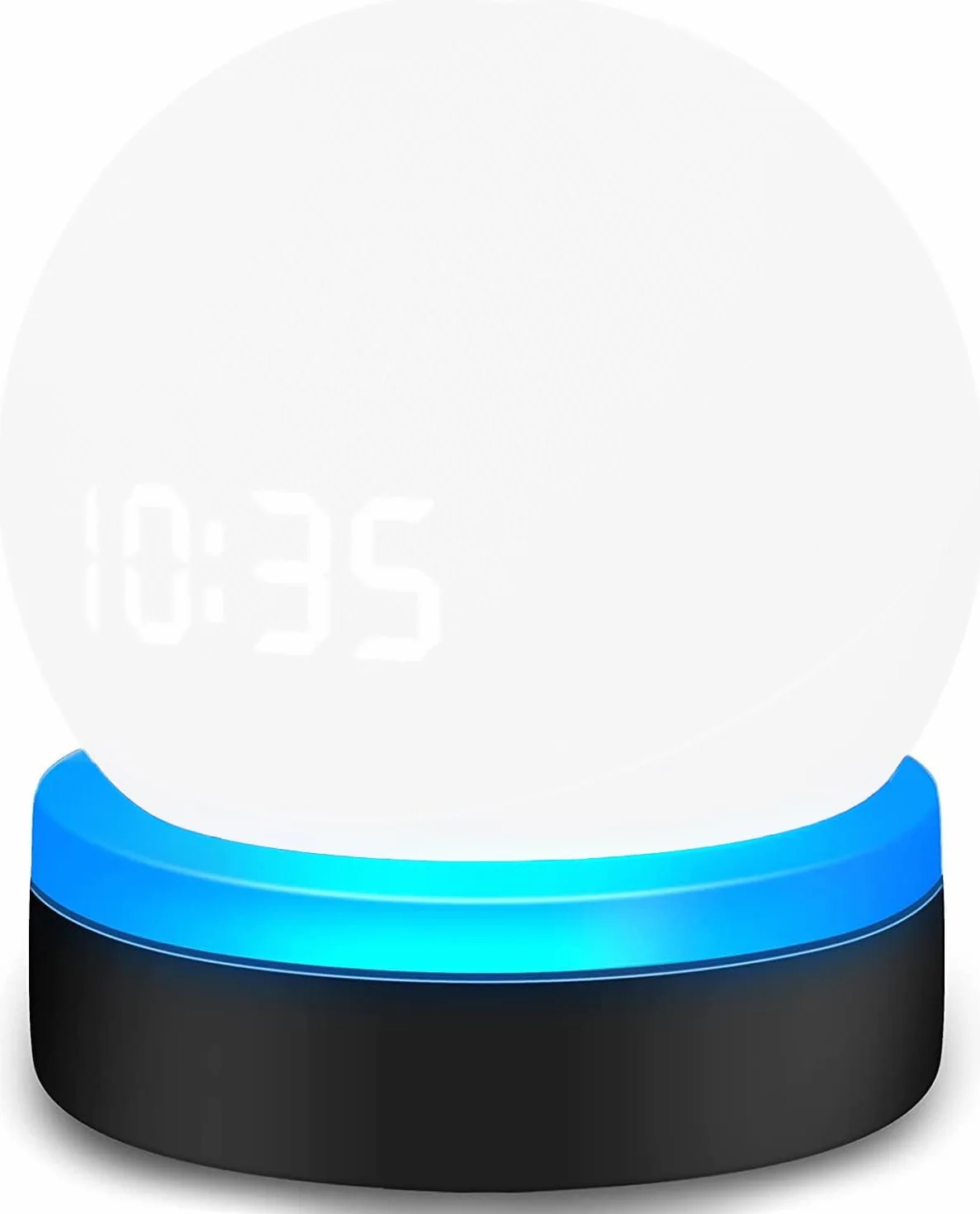 Do Alexa Echo Dot 4 luminescency uchwyt stojak na biurko, bez konieczności użycia śrub, akcesoria do głośników (Alexa Echo Dot 4, biały) WL808