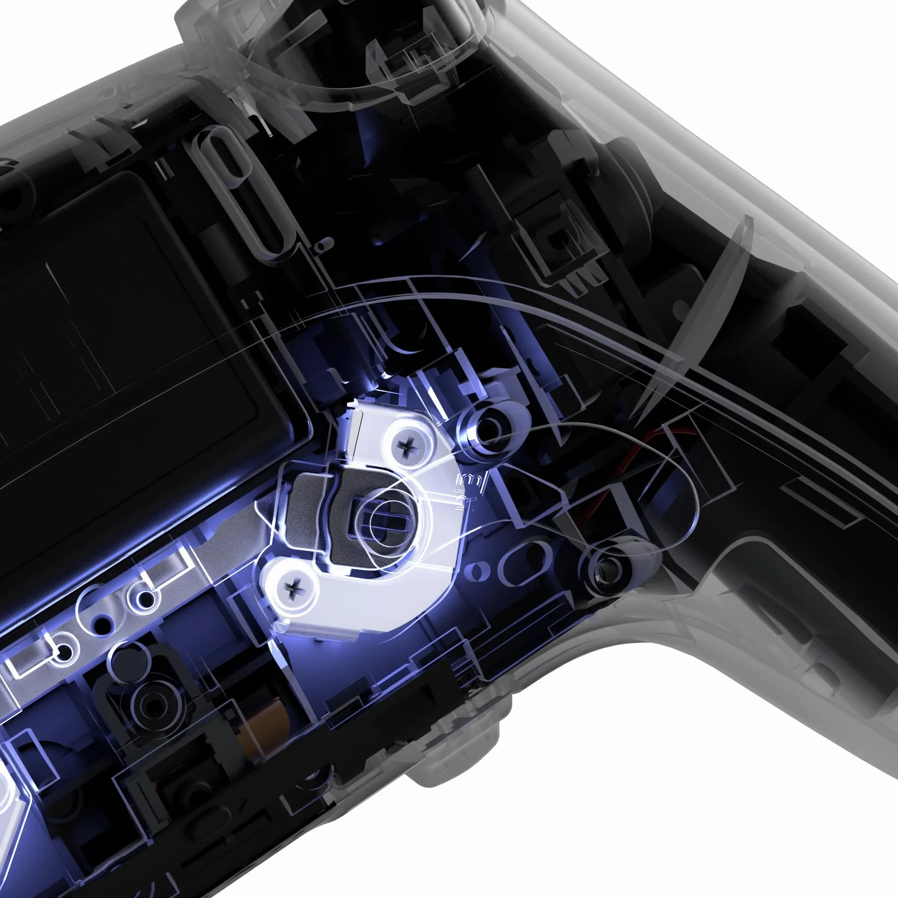 eXtremeRate Zestaw Modułów Magnetycznych do Wymiany Wiosła Tylnych do Kontrolera ps5 Edge,Metalow Części Naprawcze Elementów Magnetycznych do Przycisków Tylnych Controller ps5 Edge-Bez Wiosła Tylnych