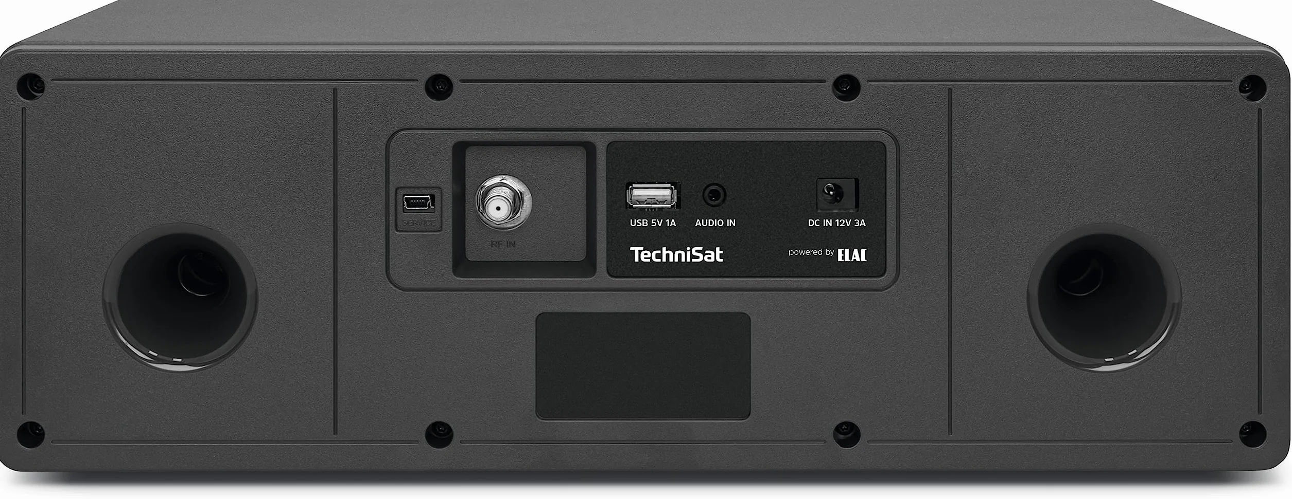 TechniSat DIGITRADIO 4 IR - stereo radio internetowe (DAB+, UKW, Bluetooth Audiostreaming, wejście AUX, budzik z timerem, wyświetlacz TFT, 20 W RMS, głośnik Elac, Made in Germany), czarne