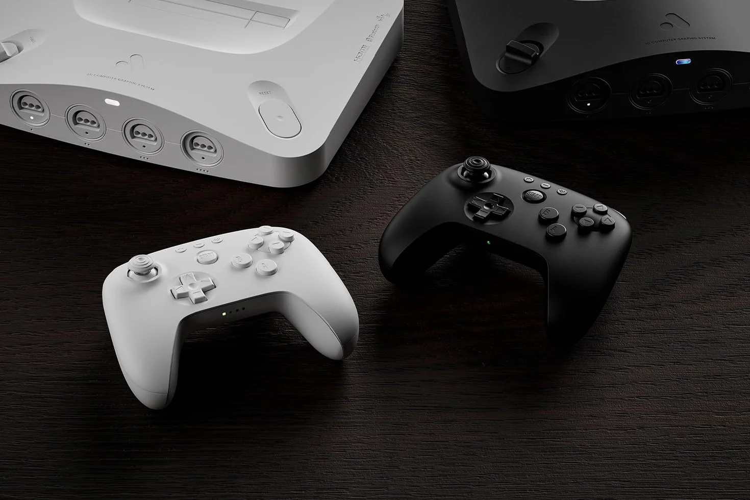 8Bitdo 64 kontroler Bluetooth do Switch, Switch 2, Windows i Android (biały)