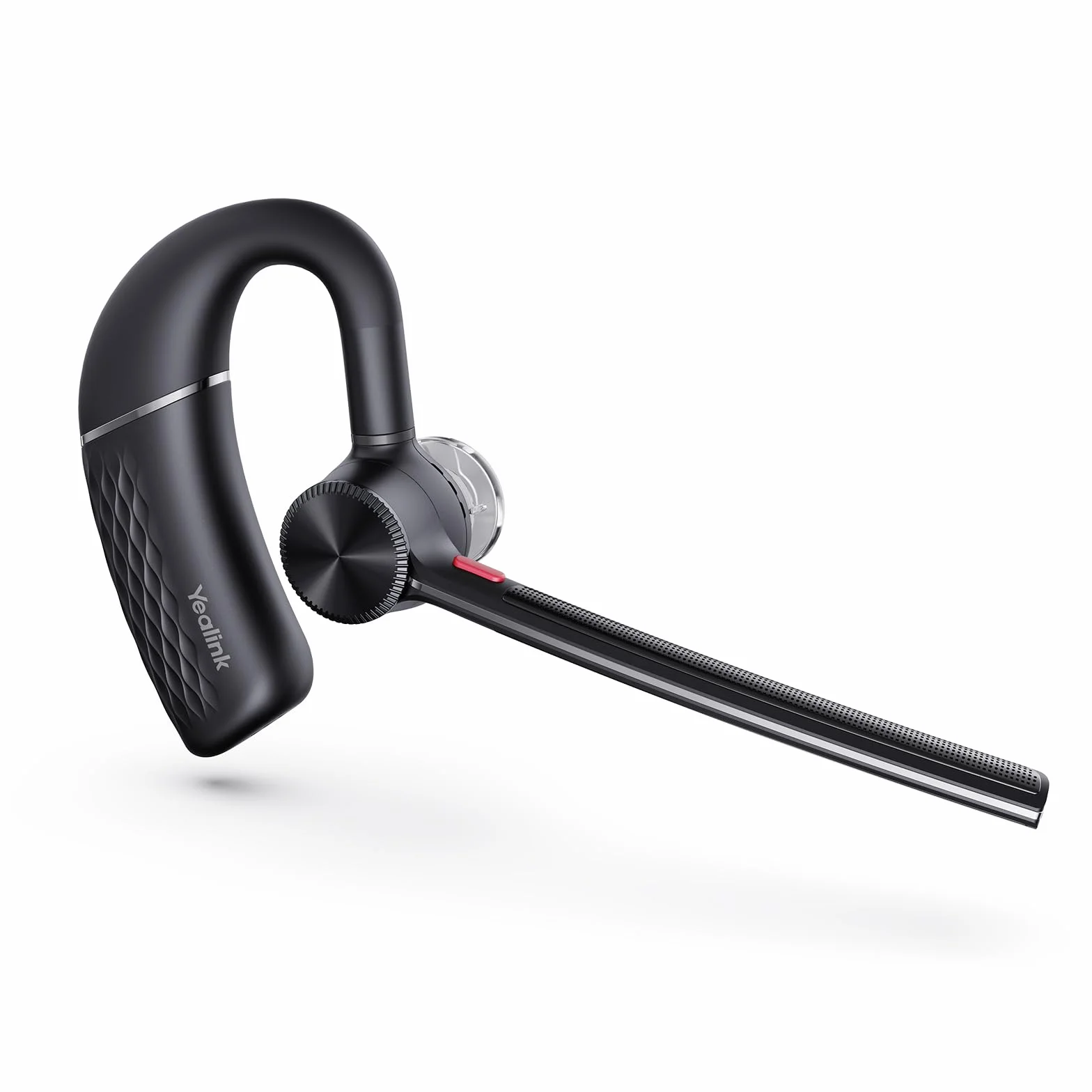 Yealink BH71 Lite Zestaw słuchawkowy Bluetooth, bezprzewodowe słuchawki z 4 mikrofonami z funkcją redukcji szumów, 10H czasu rozmowy, regulowany haczyk na ucho, słuchawki Bluetooth do telefonu