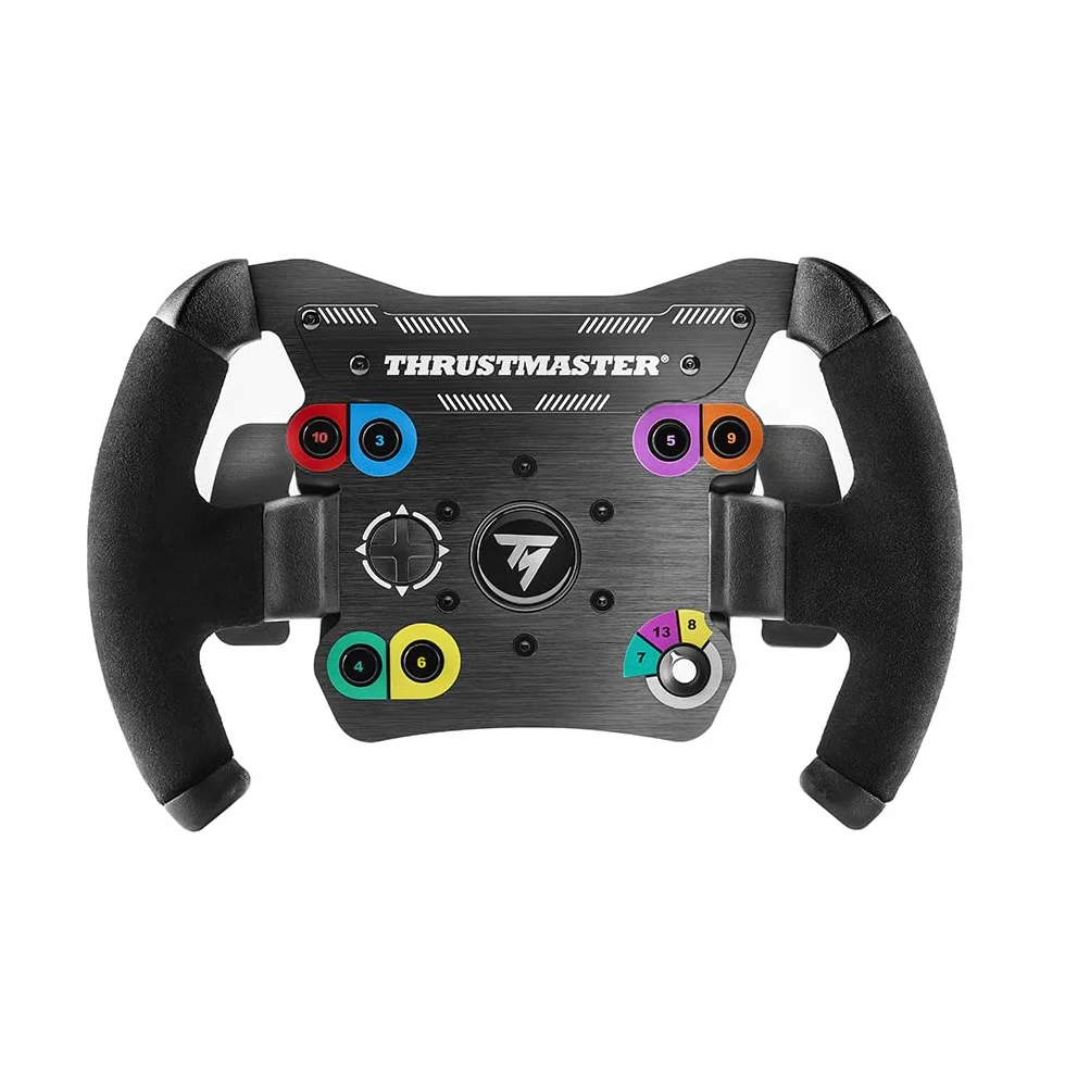 Thrustmaster TM Open Wheel — zdejmowane koło kierownicy Thrustmaster ułatwiające osiąganie znakomitych wyników w wyścigach GT i single-seaterów na różnych platformach