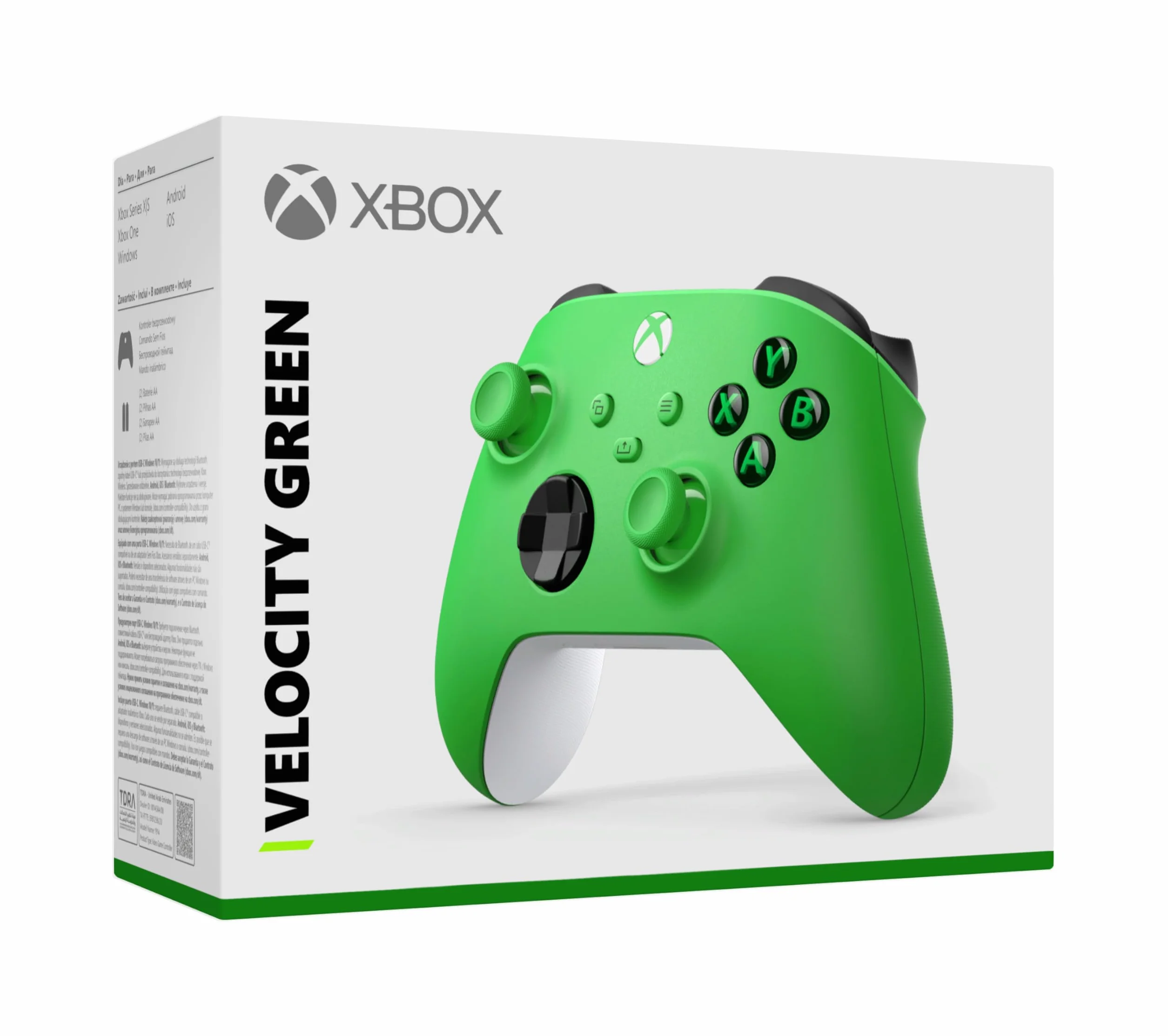 Kontroler bezprzewodowy Xbox - Velocity Green