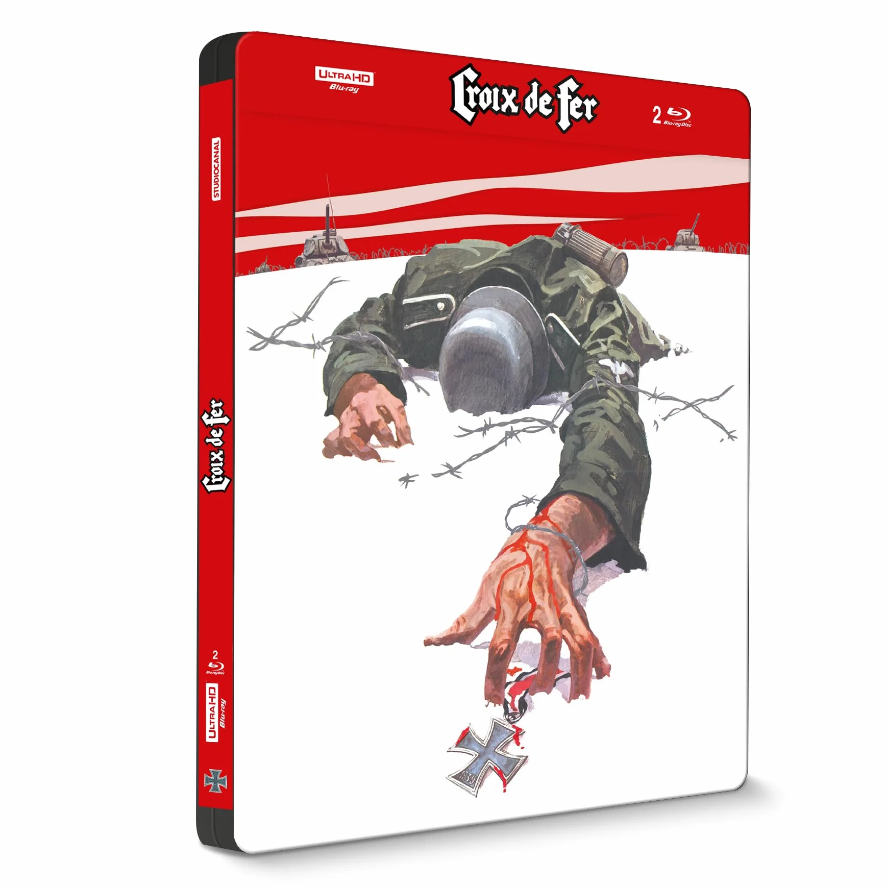 Żelazny Krzyż - SteelBook Edition - Blu-Ray 4k Ultra HD + Blu-Ray