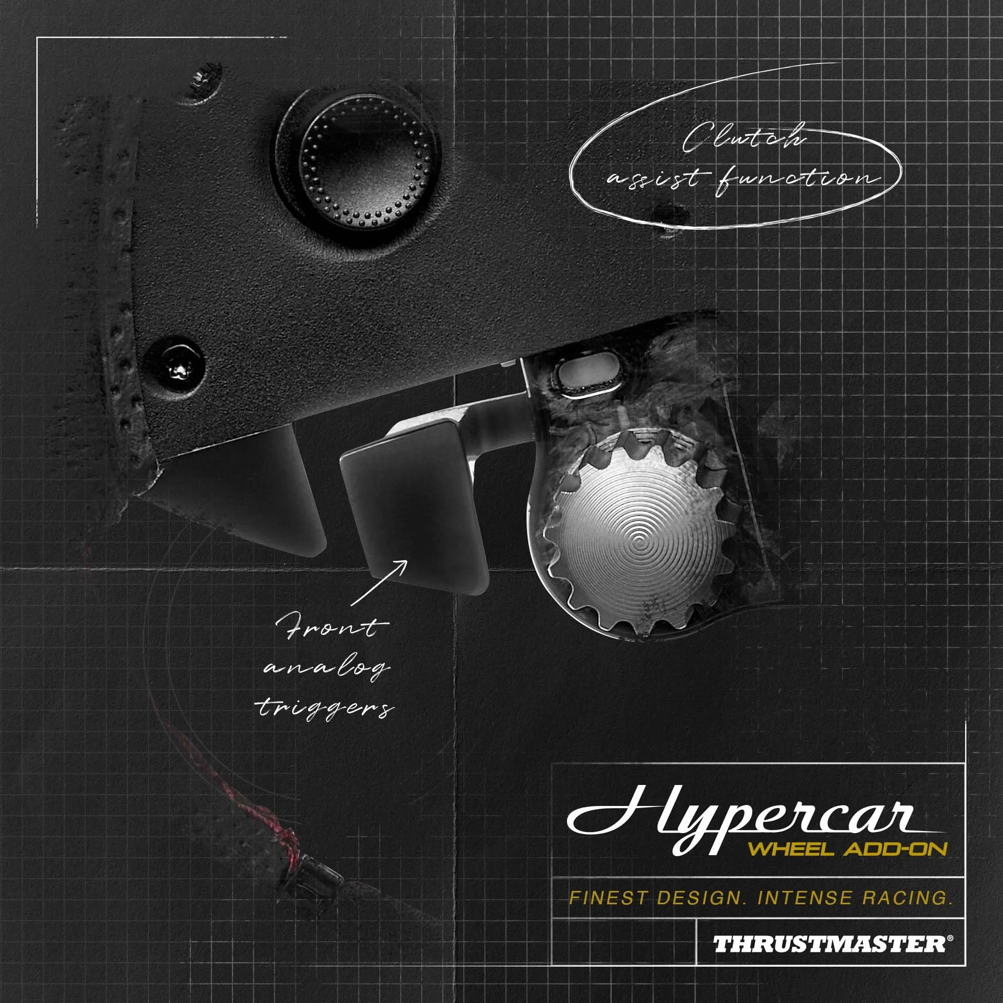 Thrustmaster Hypercar Wheel Add-On, Koło Kierownicy Klasy Premium, Do PC i Konsol