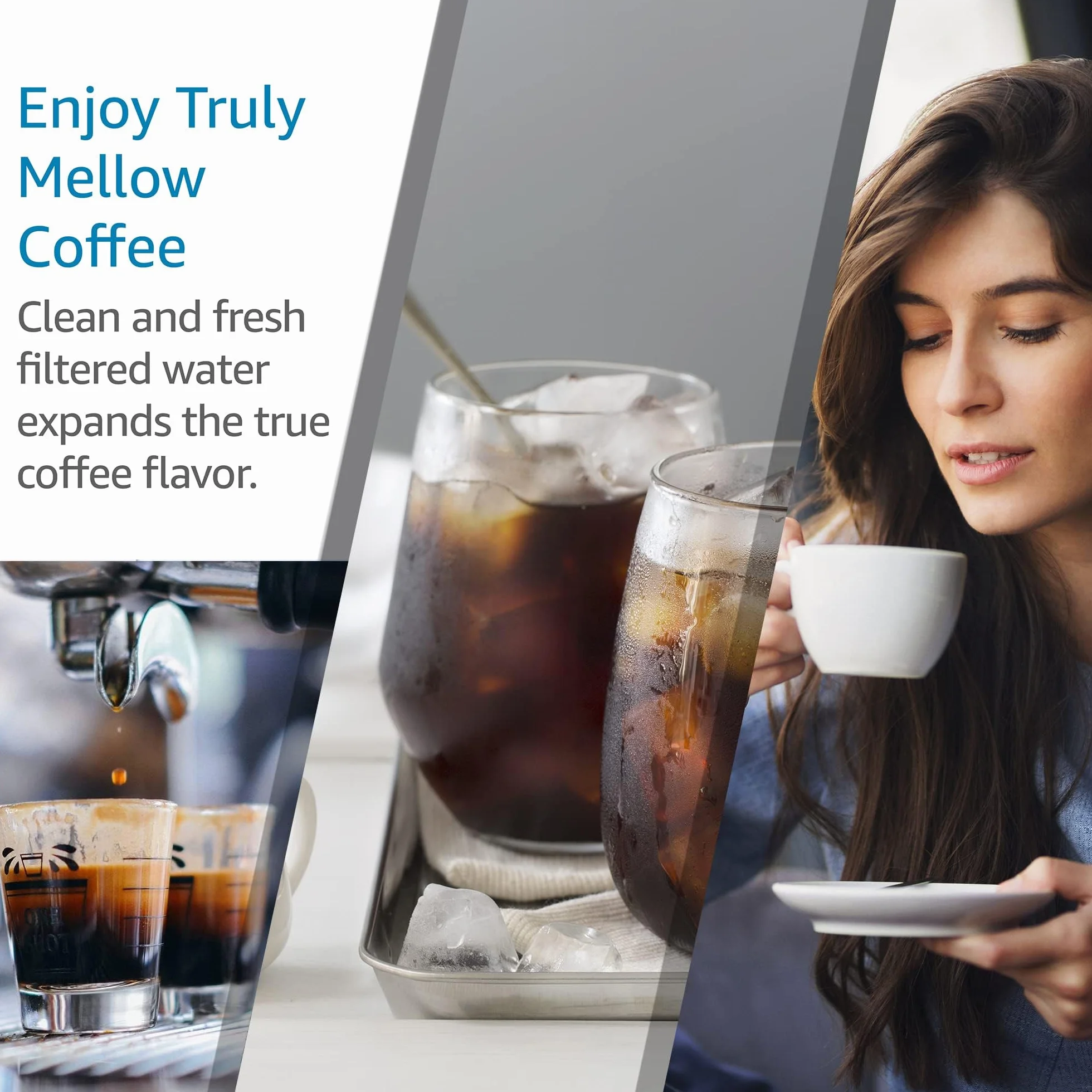 AQUA CREST Zamiennik filtra do wkładu filtrującego Melitta®, wkład filtrujący wodę Nivona®, Krups® F088, Bosch®, certyfikowany przez TÜV SÜD (4 sztuki)