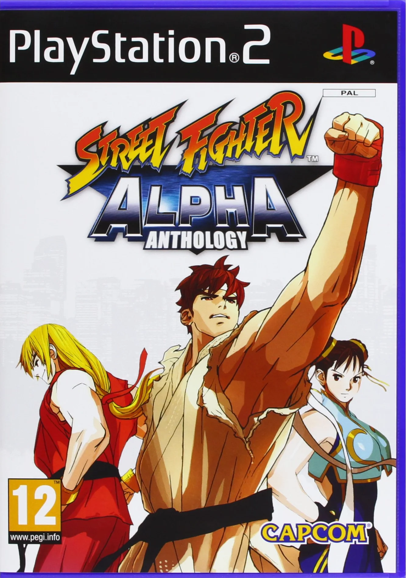 Street Fighter Alpha Anthology Game PS2