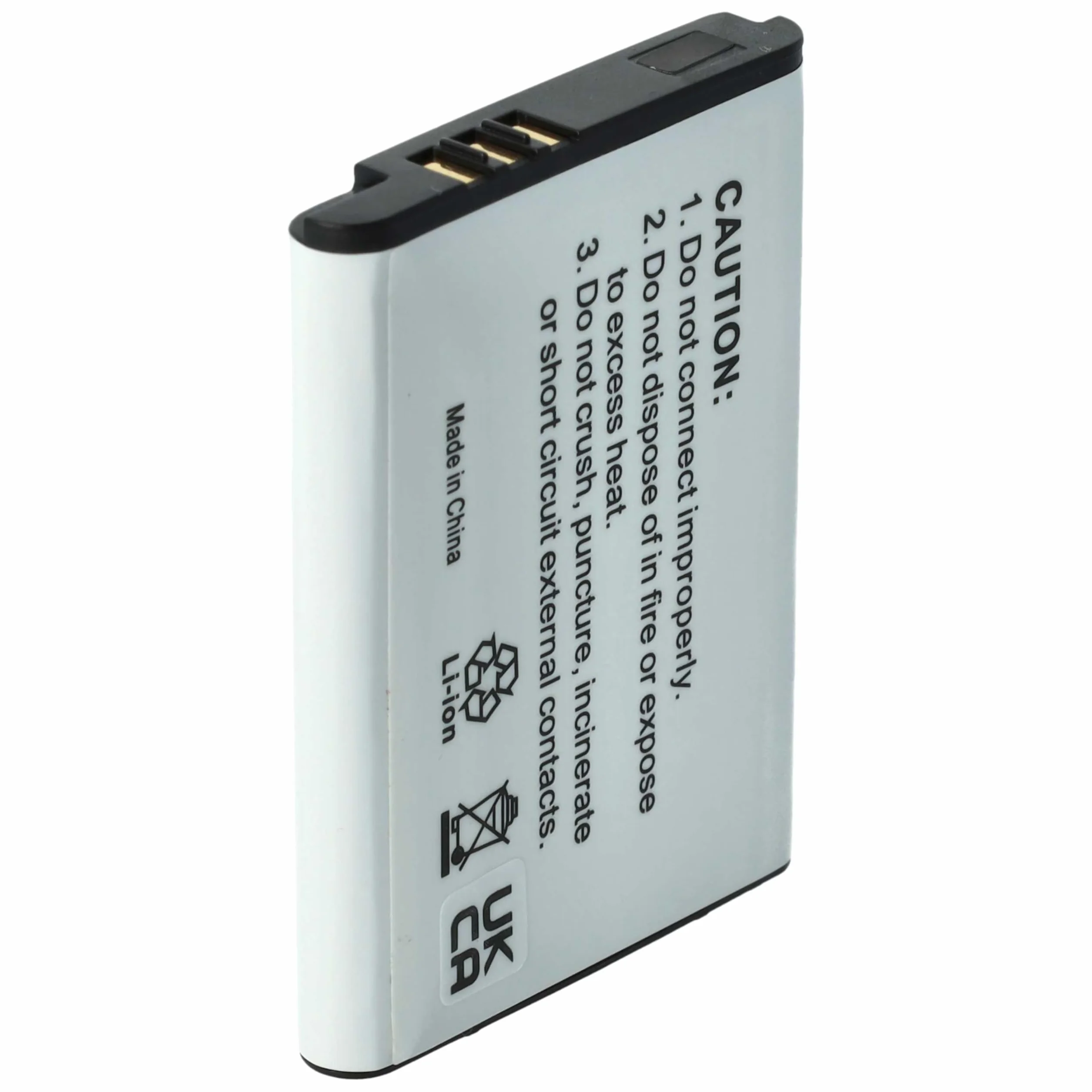 vhbw Akumulator kompatybilny z Nintendo 2DS, 3DS, New 2DS (XL), Wii U Pro i Switch Pro Controller - Zastępczy dla CTR-003 (Li-Ion, 1300mAh, 3,7V) Akumulator zewnętrzny