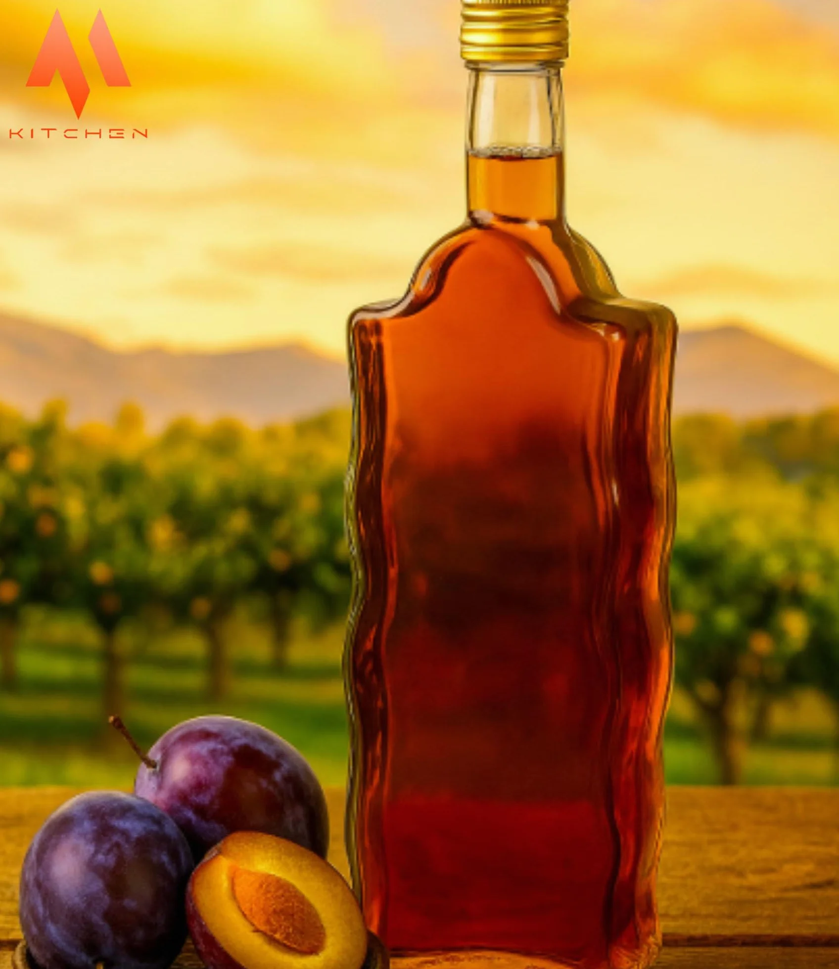 OMAGO® Zestaw 5 sztuk butelek, szklane butelki na soki, nalewki, wino, sznklane opakowanie z zakrętką, 5x, butelki, 0,5L, wysoka jakość