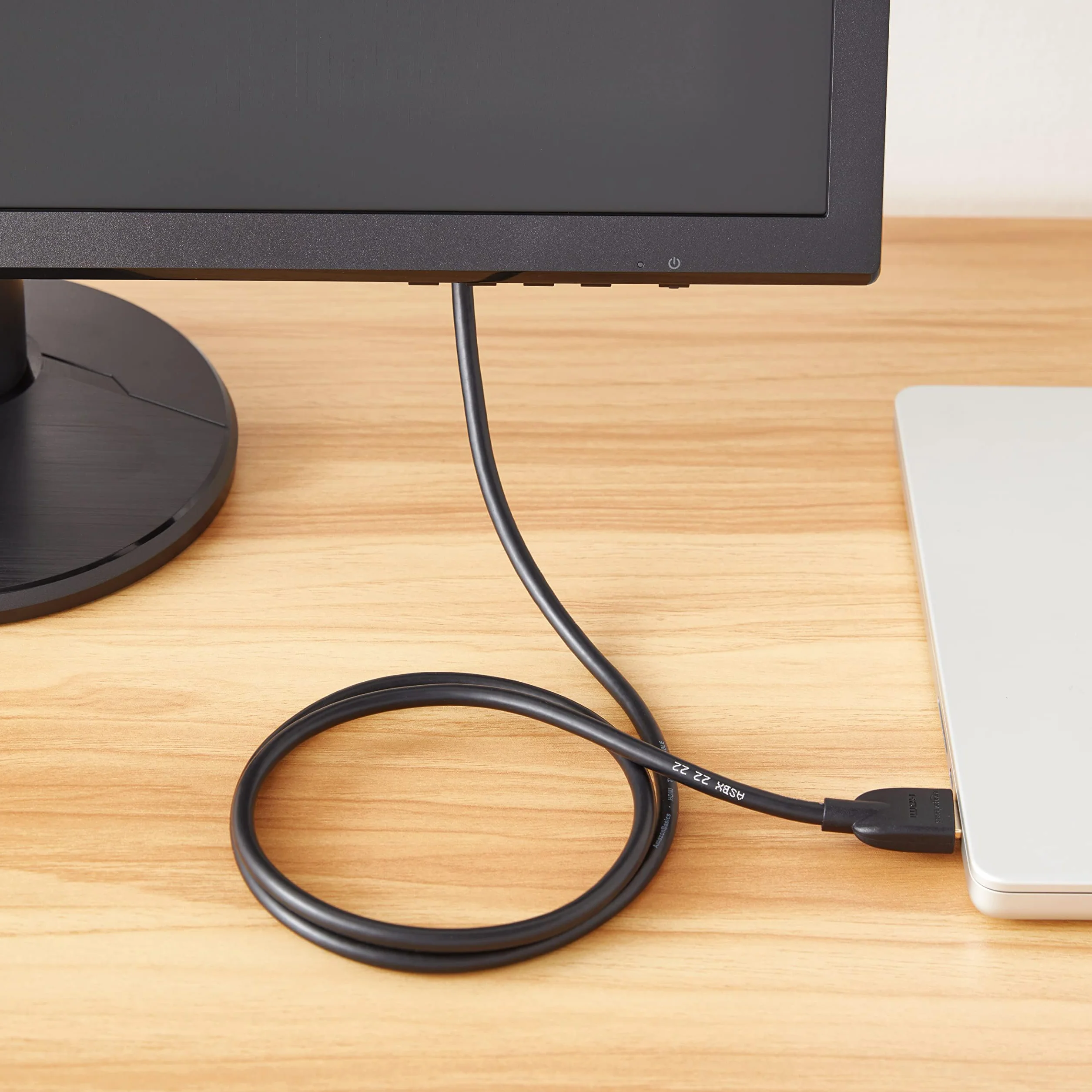 Amazon Basics Kabel adaptera HDMI A do DVI, 1,8 m, nie nadaje się do podłączenia do złączy SCART lub VGA, czarny