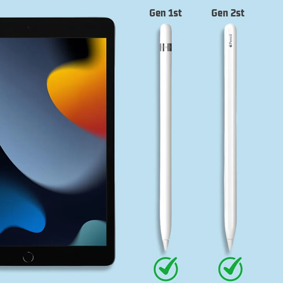 flintronic Wkłady do Apple Pencil Kompatybilne z Apple iPad Pro, 3-pak wskaźników zamiennych dla Apple Pencil 2. generacji i 1. generacji, wysokiej czułości wskaźniki zamieniane dla iPad Pro iPencil