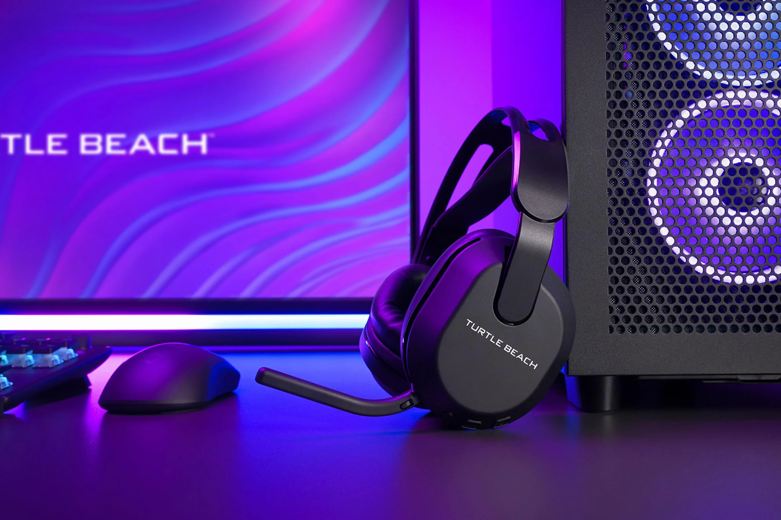 Turtle Beach Stealth 500 Czarny Bezprzewodowe Słuchawki Gamingowe PC PS5 PS4 Nintendo Switch Bluetooth 40hr Bateria