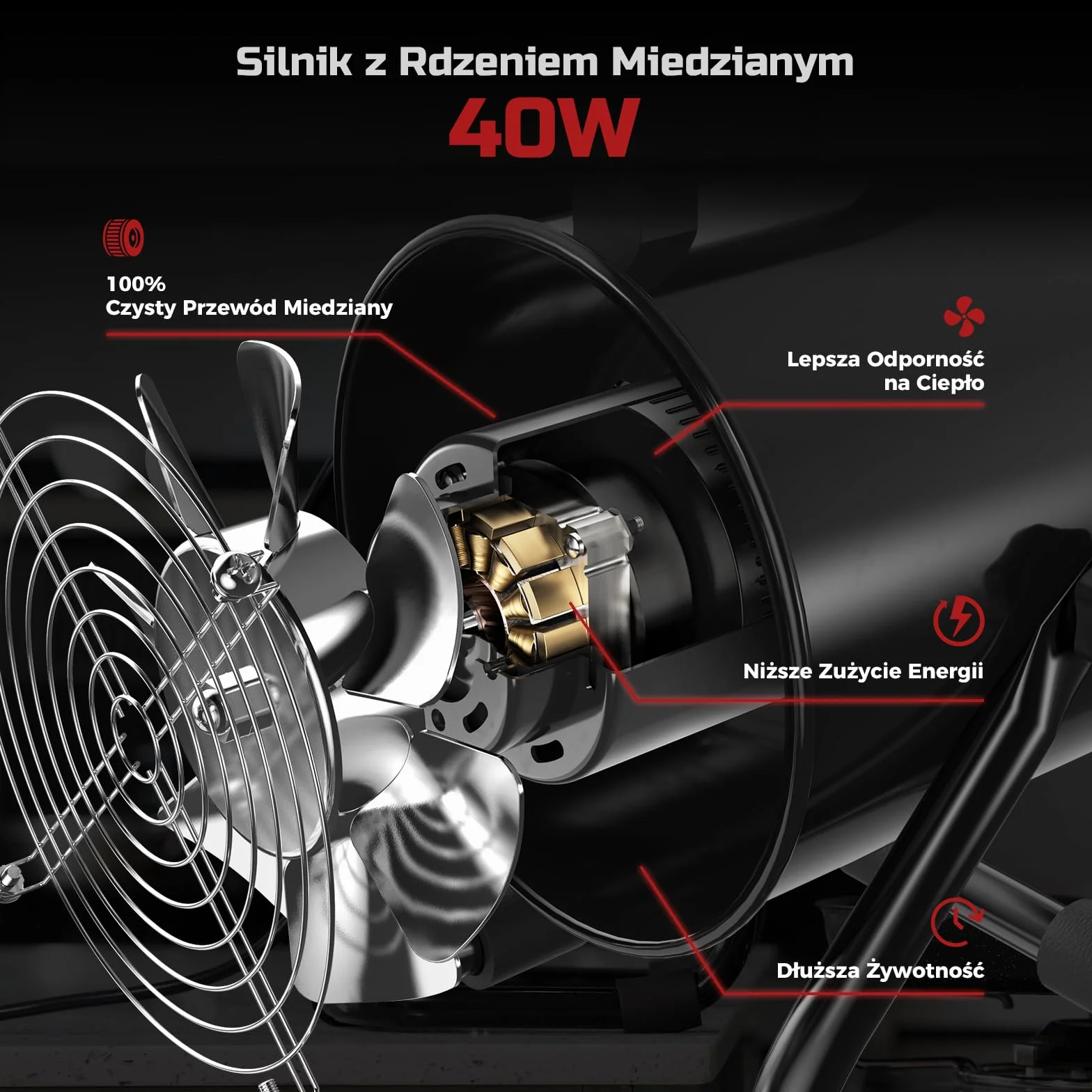 Przenośny Okap Kuchenny 40W 600m³/h Wentylator Wyciągowy ze Stopu Aluminium z 10 Filtrami Węglem Aktywnym 120° Regulowany