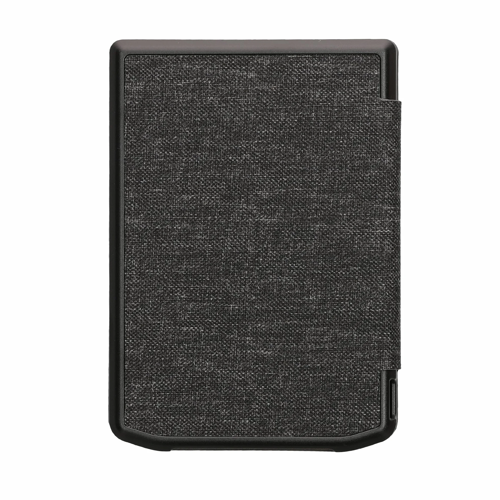 kwmobile Etui kompatybilne z Pocketbook Verse/Verse Lite/Verse Pro/Color/Vivlio Light/Light HD - materiał eReader etui ochronne Cover Case - ciemnoszare