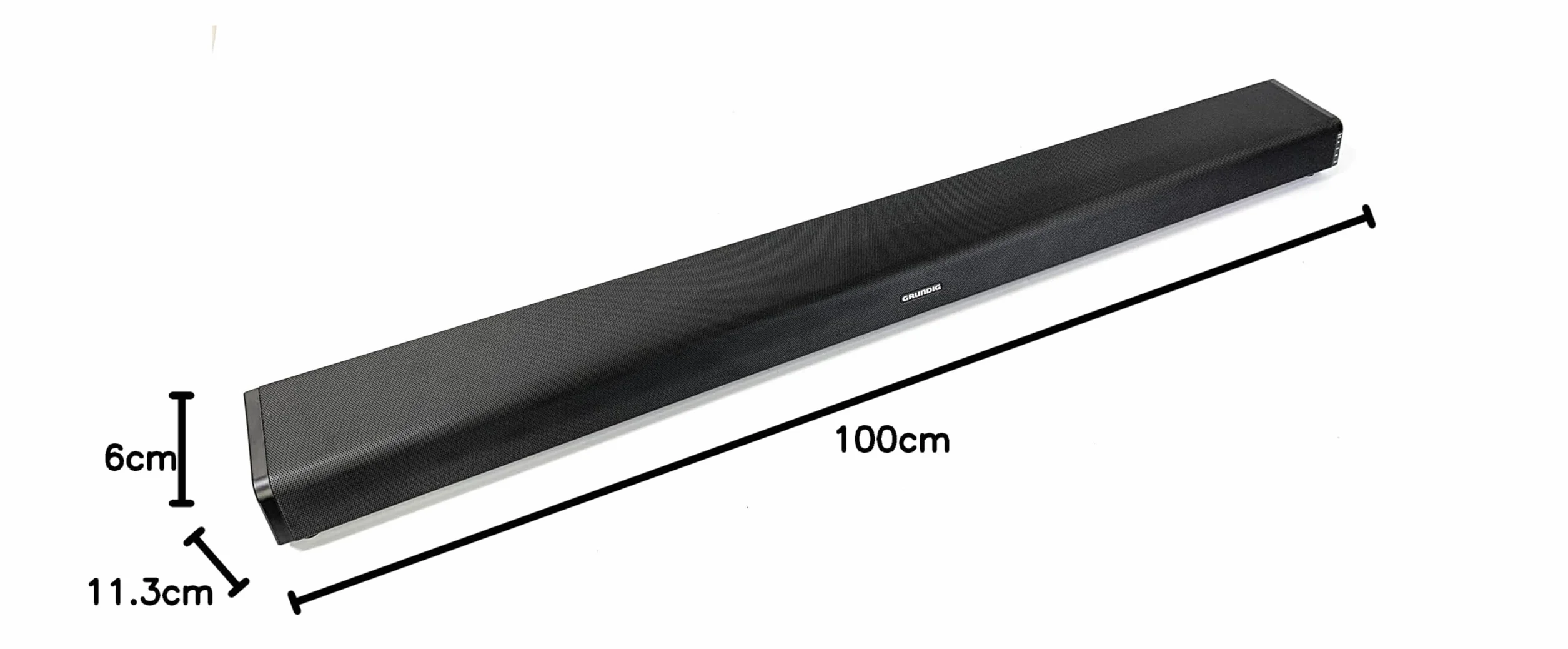 GRUNDIG Dsb 970 Soundbar z Wbudowanym Subwooferem Slim Design Dolby Atmos