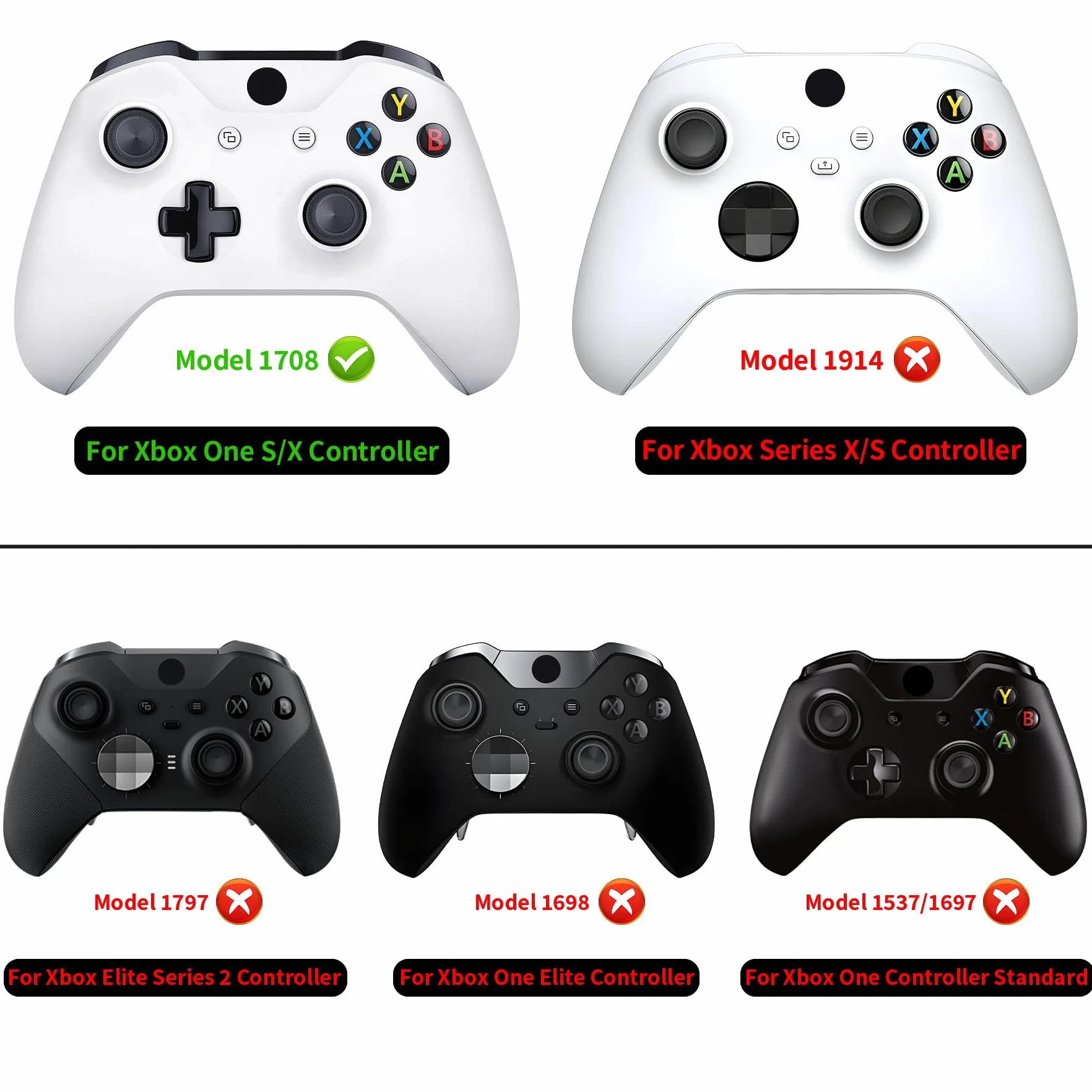 eXtremeRate Armie Miecza Przód Housing Shell Faceplate dla Xbox One S & dla Xbox One X Controller Model 1708 — Controller Nie Wchodzi W Skład Zestawu