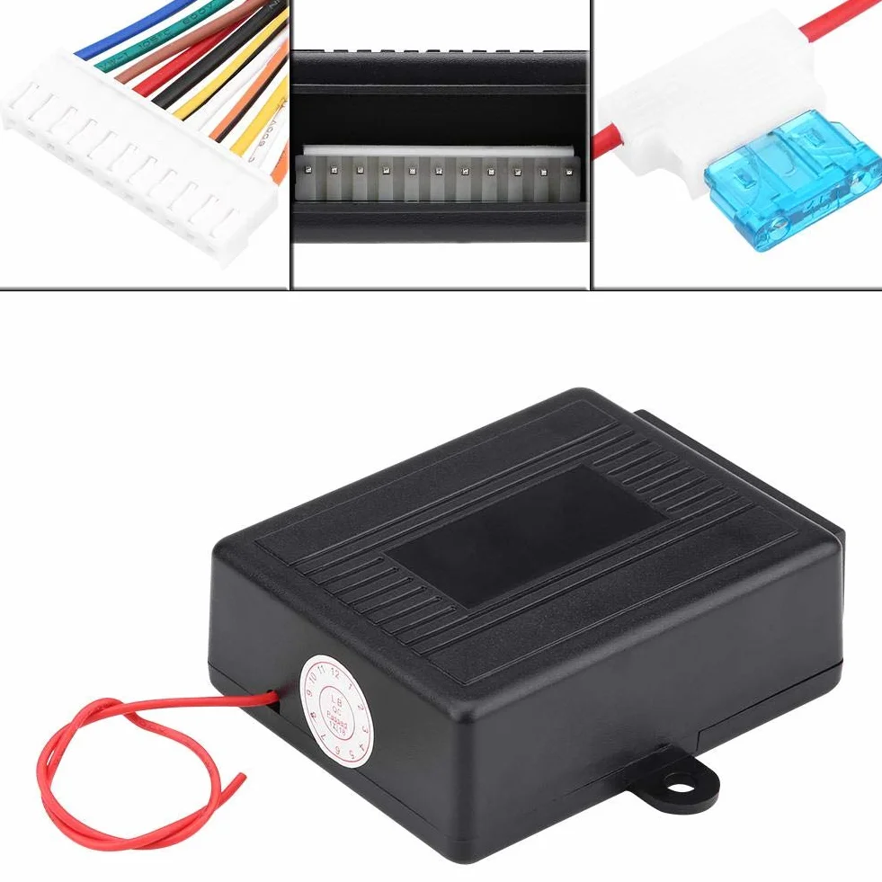 Cerradura de puerta de coche universal Gorgeri, sistema de entrada sin llave, kit de control remoto de bloqueo central remoto con caja de control