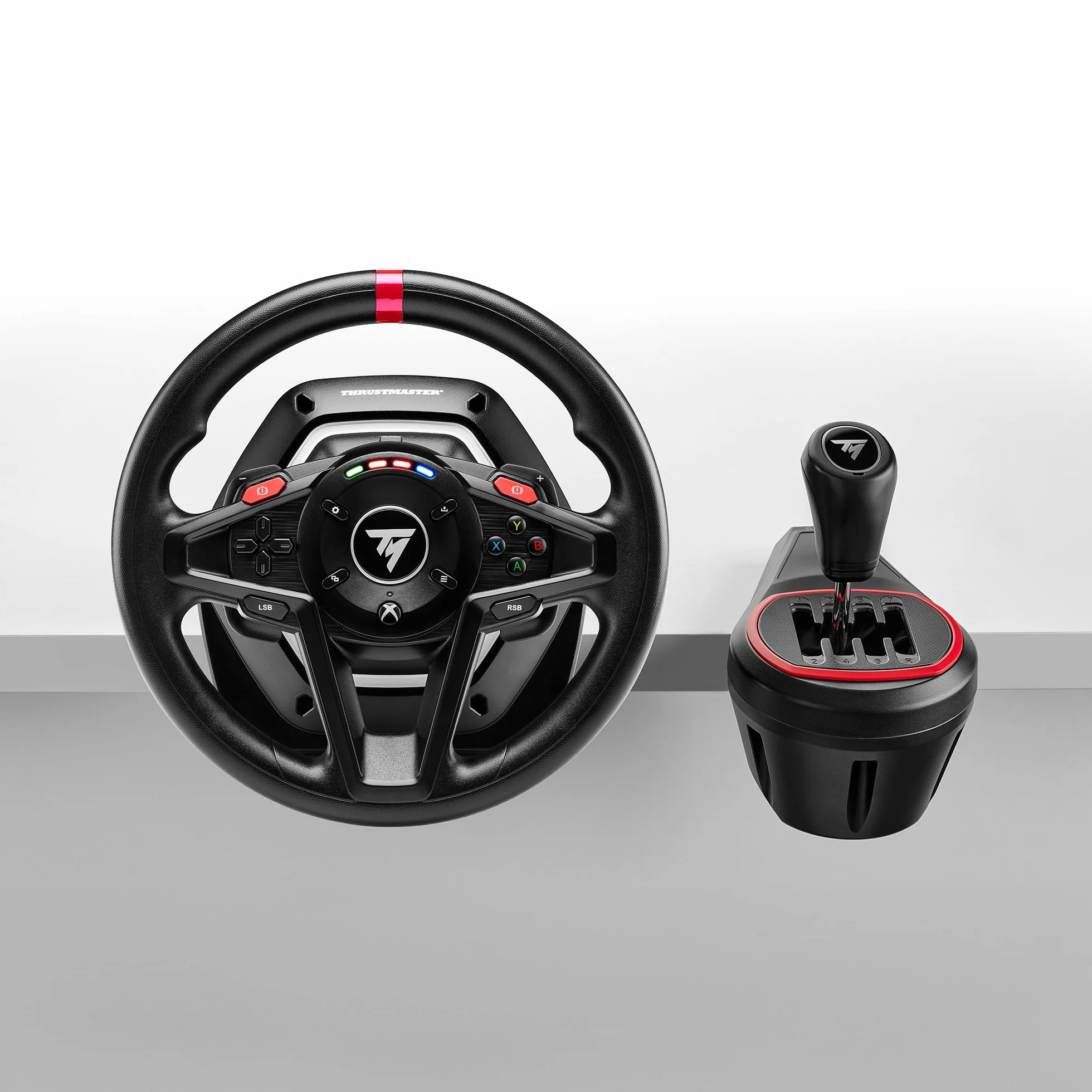 Thrustmaster T128 Shifter Pack, Kierownica Wyścigowa T128 i TH8S Shifter Add-On, Zgodność z Xbox i PC