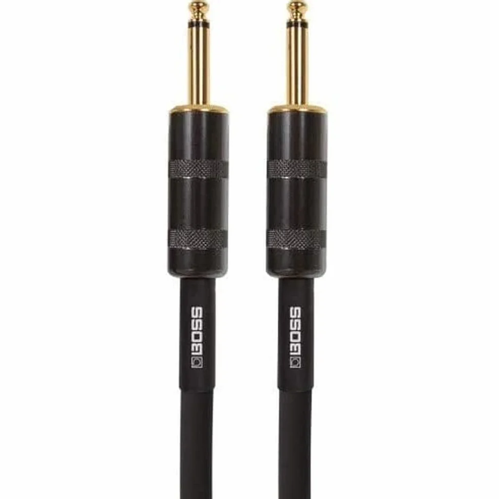BOSS Kabel głośnikowy Bsc-3, przewód miedziany 14 Awg, złącza 1/4 cala, długość 3 Ft/1 M