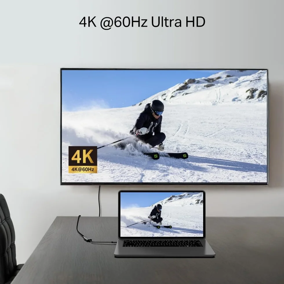 TP-Link UA520C | Adapter USB-C do HDMI 4K@60Hz | Plug & Play | Aluminiowa obudowa | Kompaktowy i trwały