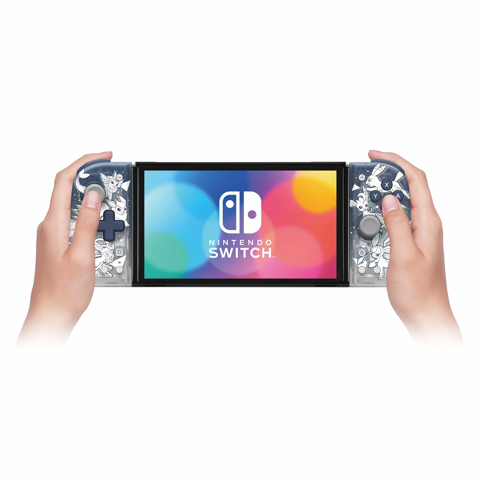 HORI Split Pad Compact Attachment Set (Eevee) for Nintendo Switch - Officially Licensed By Nintendo and The Pokémon Company International