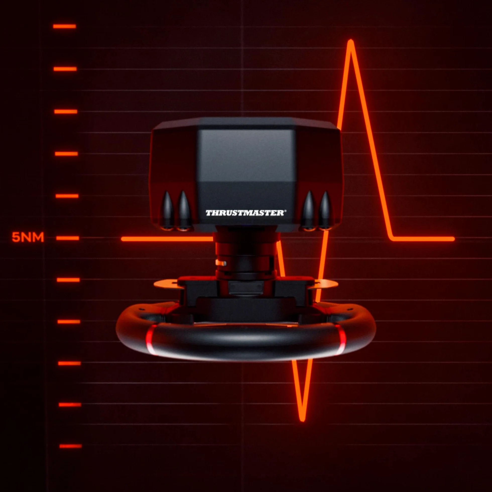 Thrustmaster T598 Servo Base, Podstawa Kierownicy Wyścigowej z Siłowym Sprzężeniem Zwrotnym Direct Axial Drive dla PS5, PS4 i PC