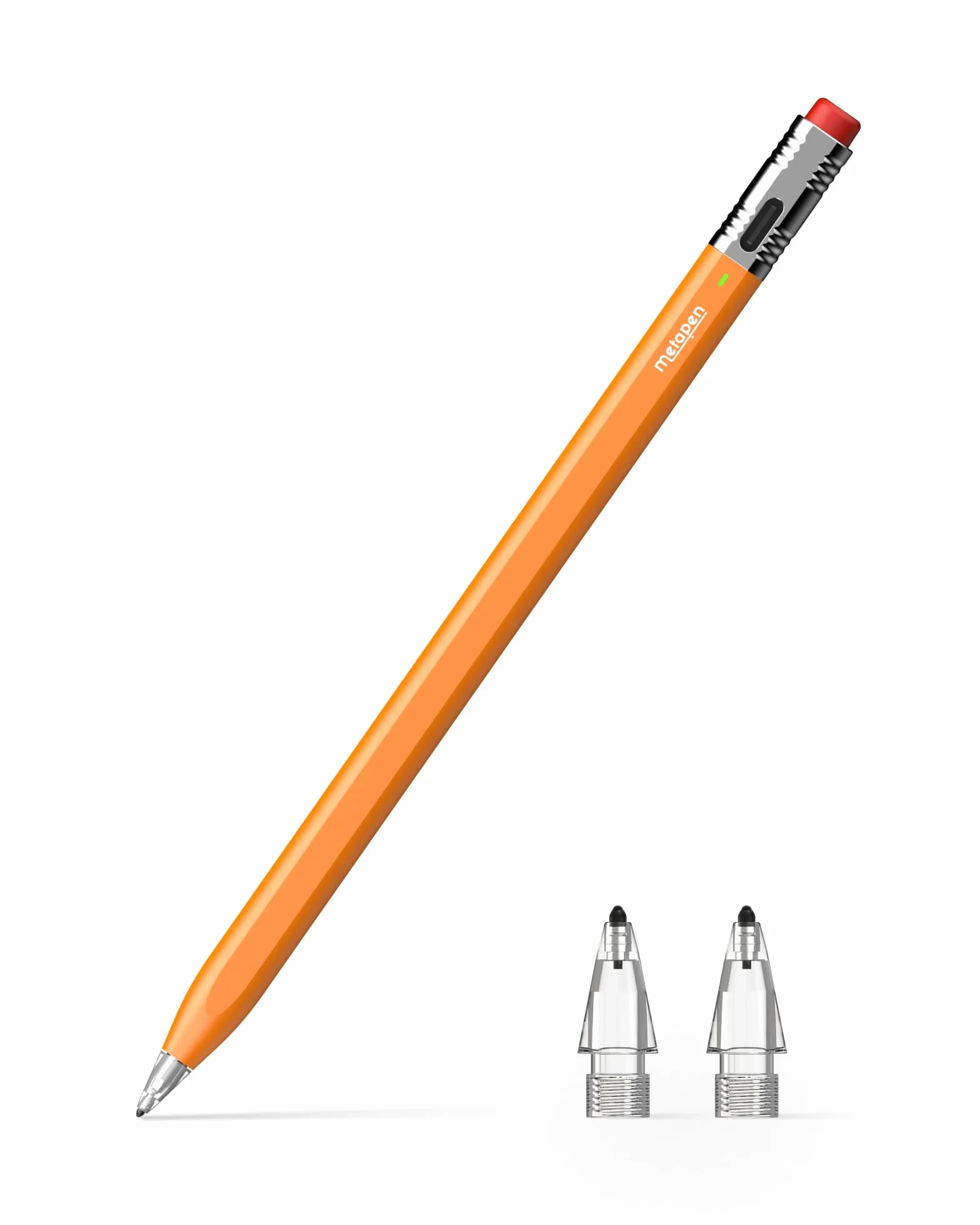 Metapen Pencil Air8 Pro X do iPad 2018-2025, Ultra-Cichy, 2X Szybsze Ładowanie, Rysik z Funkcją Palm Rejection do iPad A16/11/10/9/8/7/6 Gen, Pro 12.9/11/13-calowy M4, Air 3/4/5/M2/M3, Mini 5/6 Gen