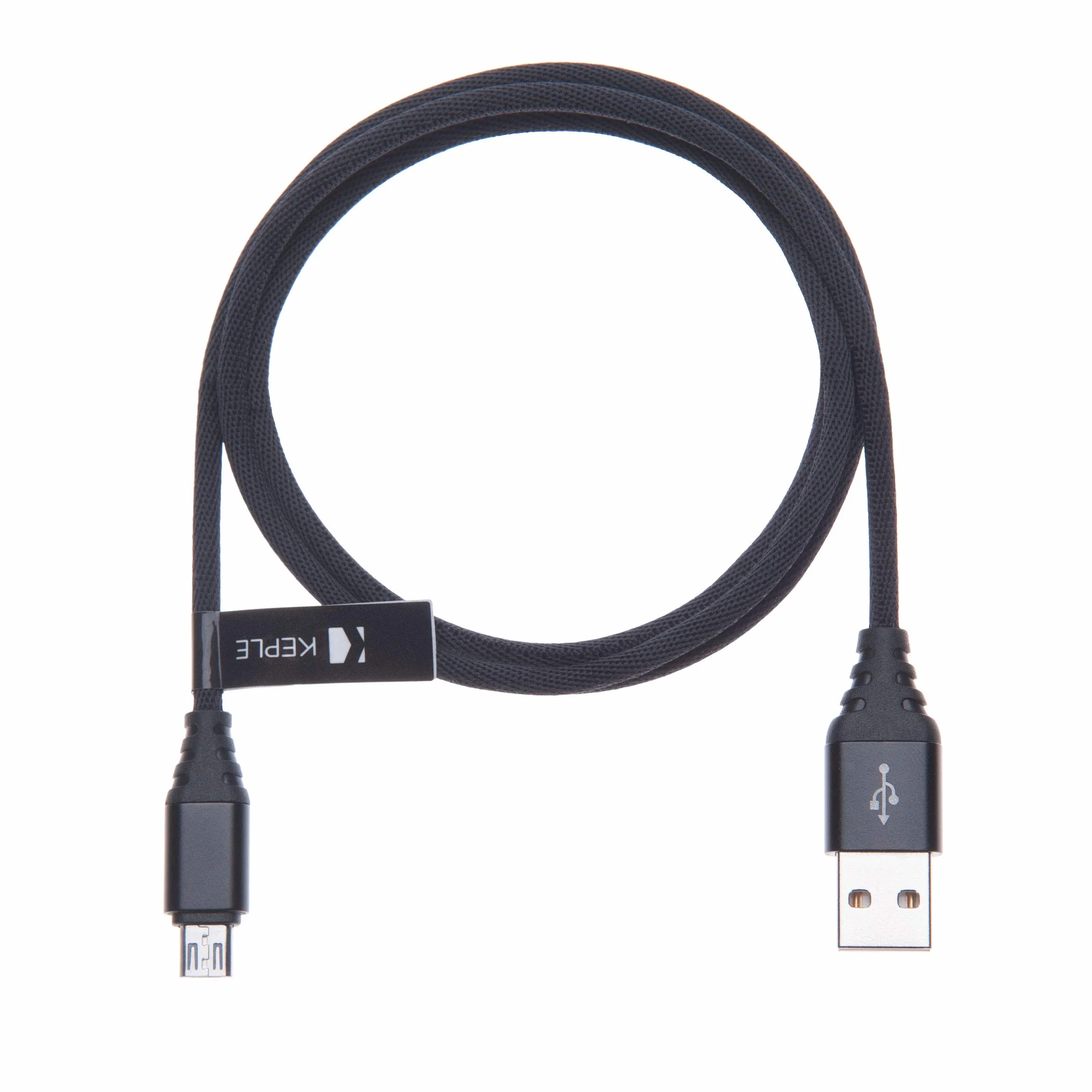 Keple Kabel micro USB do szybkiego ładowania, nylonowy, pleciony przewód do synchronizacji danych, kompatybilny z TomTom START 20/25/25M, 40/42, 50/52 Europe, 60/62 Sat Nav Tom USB B, wysoka prędkość