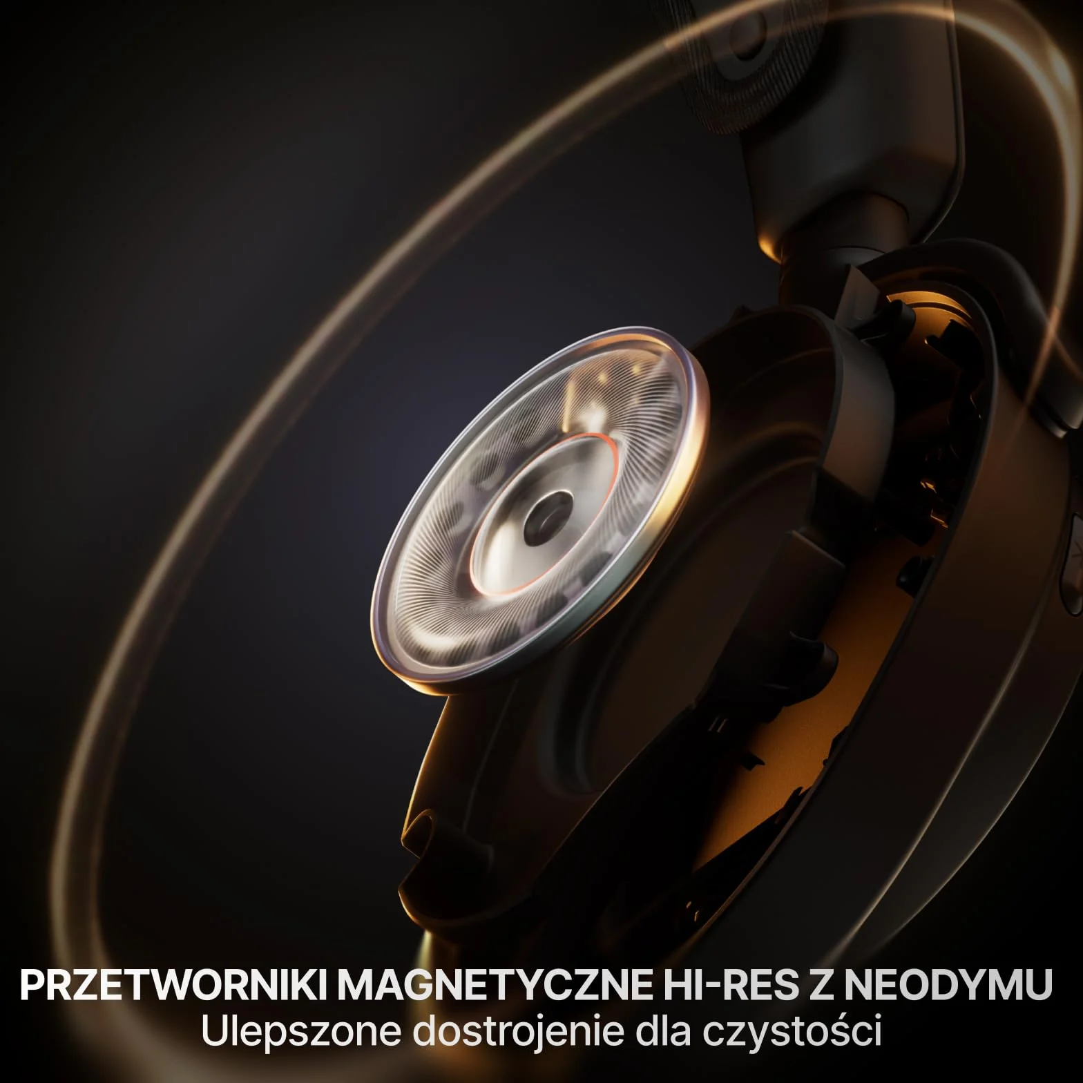 SteelSeries Arctis Nova Pro Omni – Bezprzewodowy dźwięk Hi‑Res, 96kHz/24bit, ANC, mikrofon ClearCast Pro, redukcja szumów AI, aplikacja mobilna, Mix 2,4GHz + BT, OmniPlay PC+PlayStation+Xbox – Grafit