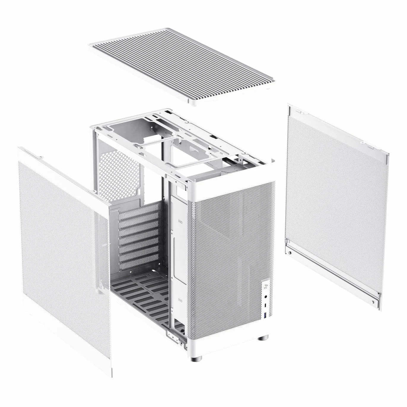DeepGaming Haako - PC Gaming Komputer stacjonarny (Ryzen 7-3700X, 16GB RAM, 250GB SSD NVMe, 2TB HDD, GTX1650) W10 Pro Preinstalowany