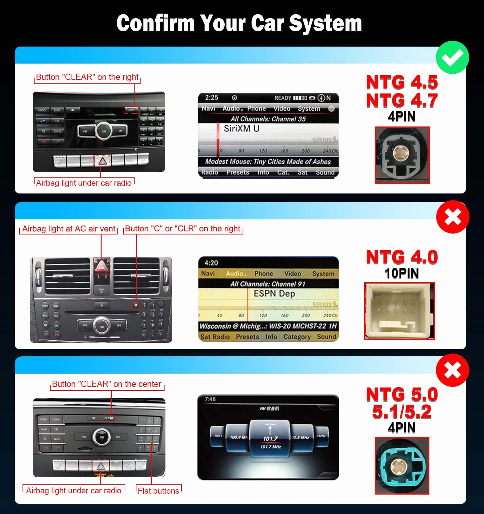 12,3" Android 14 Snapdragon CPU 8GB 128GB, radio samochodowe z Bluetooth 5.1 do modeli Mercedes-Benz Klasa C W205, Klasa GLC X253 i C253 NTG 5.0, CarPlay, ekran 2K, WiFi, radio DSP OEM Comand