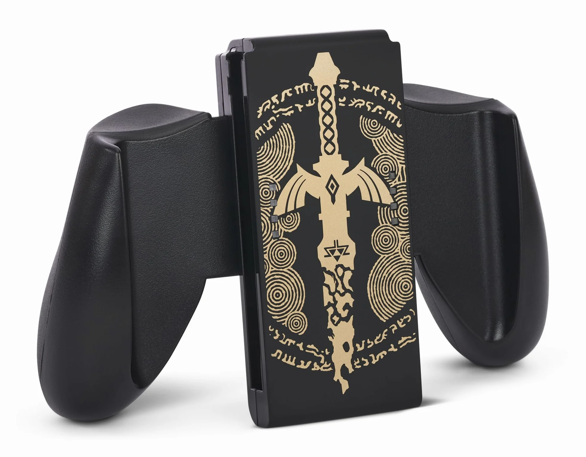 Wygodny uchwyt Joy-Con PowerA do konsoli Nintendo Switch - Zniszczony Master Sword