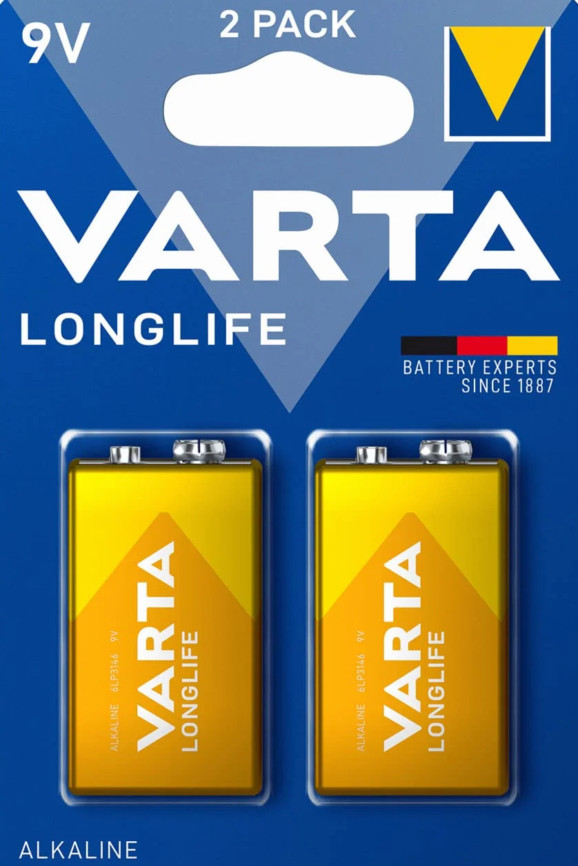 Varta Longlife Power 4122-6LP3146 Bateria, Wielokolorowy, 2 Sztuki