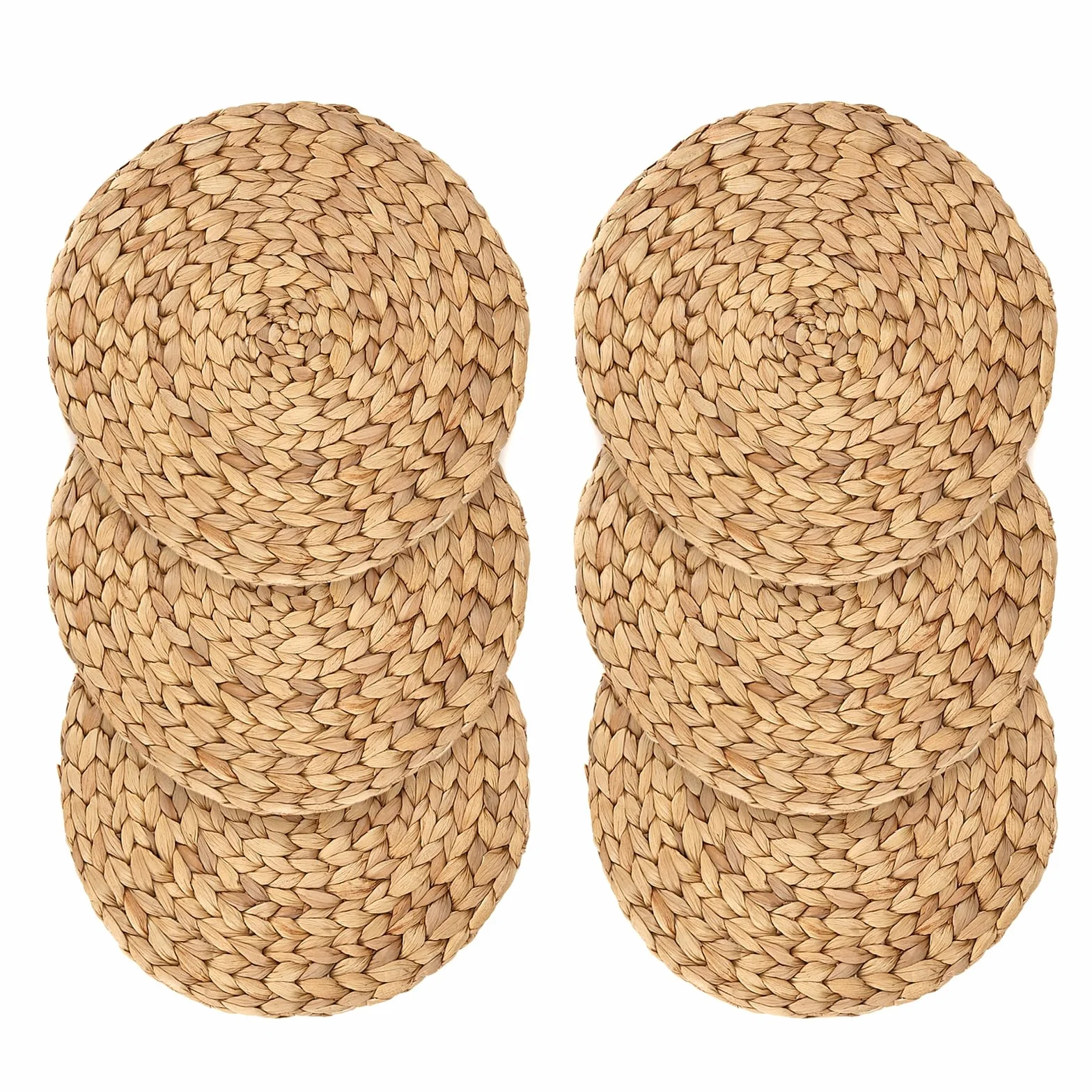 Pleciona podkładka stołowa Rattan 30 cm odporna na wysokie temperatury