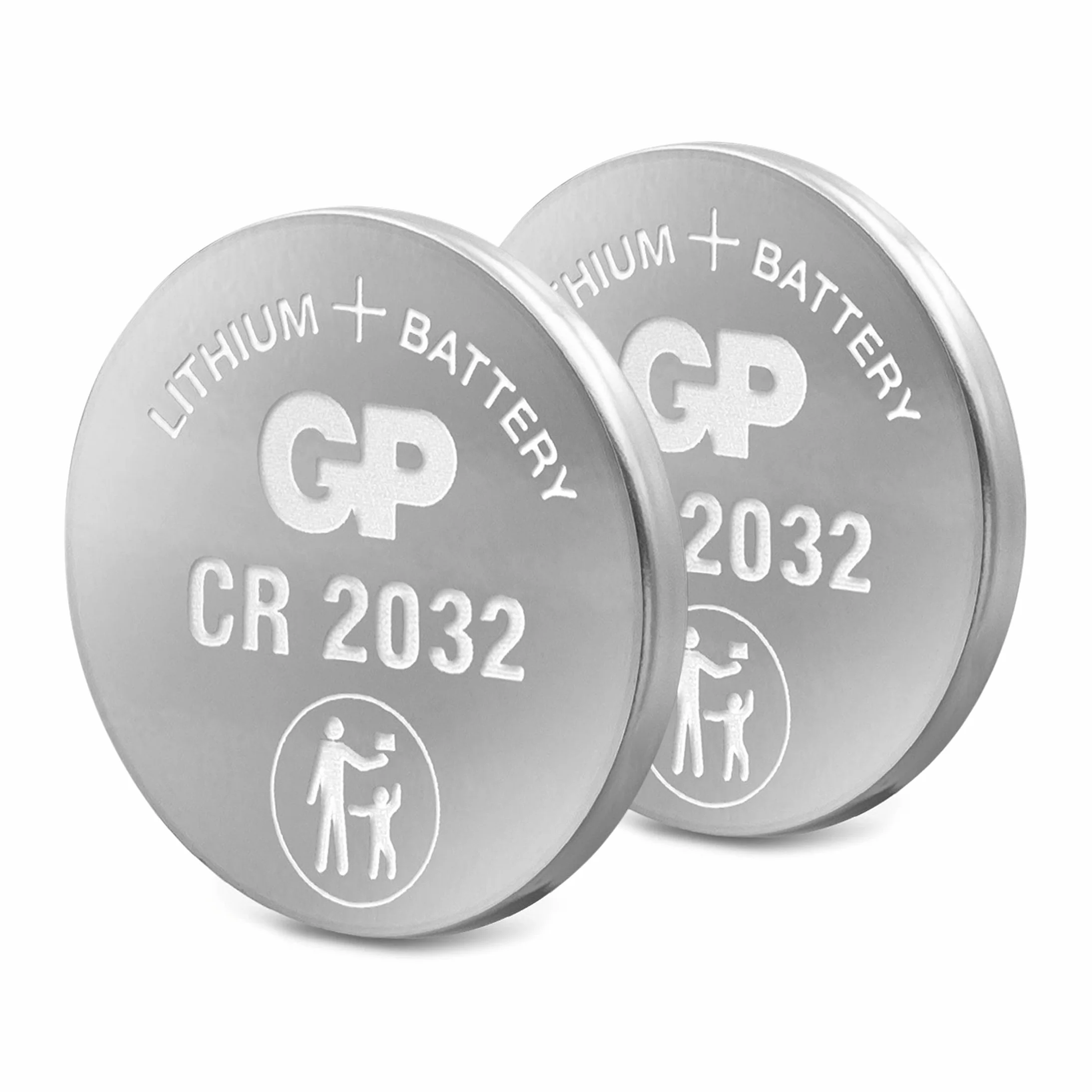 GP Baterie CR2032 3 V bateria litowa guzikowa (2 sztuki)