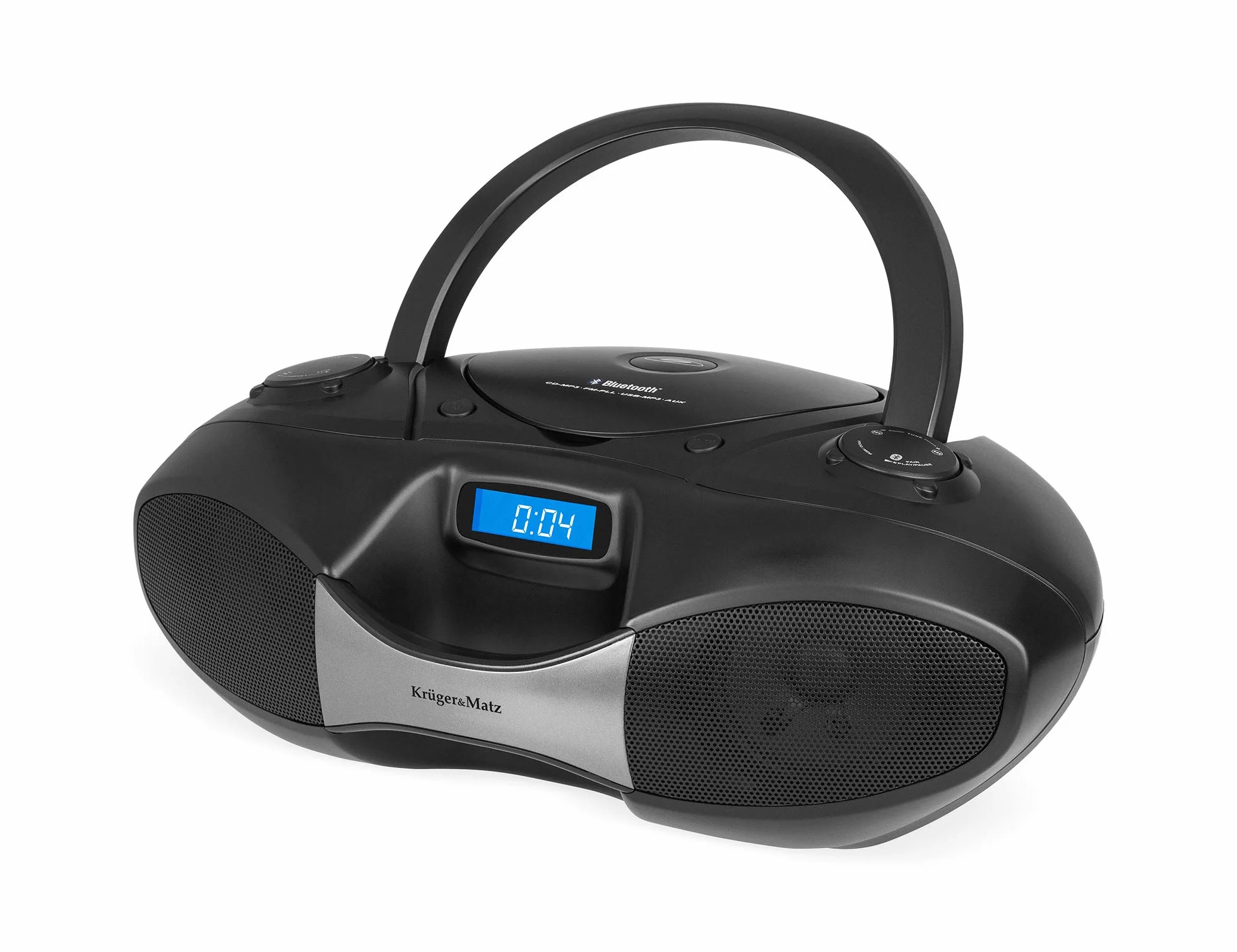 Kruger&Matz Boombox z FM, CD, SD, USB, BT